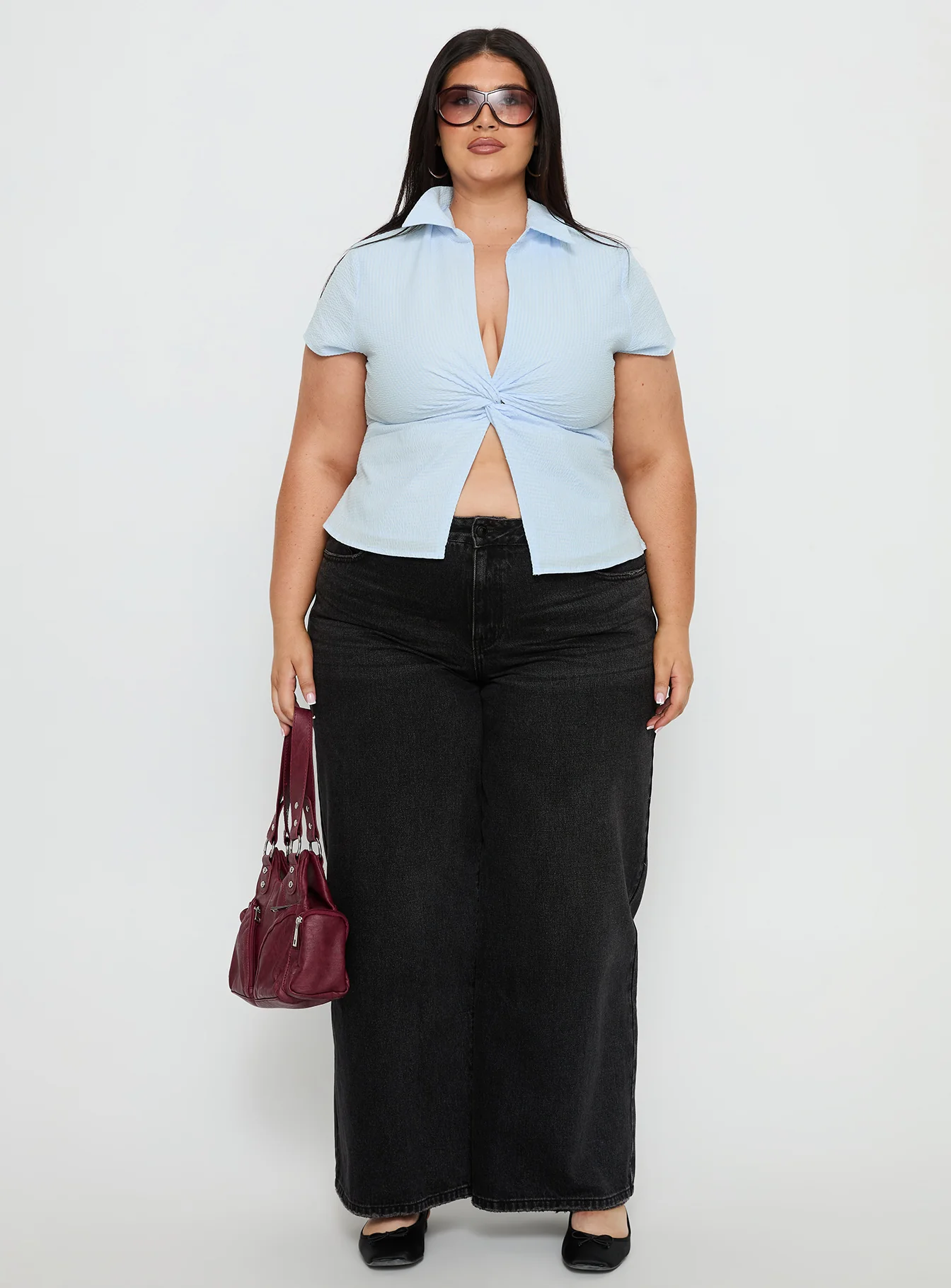 Lover Blues Twist Top Blue Curve - Image 7