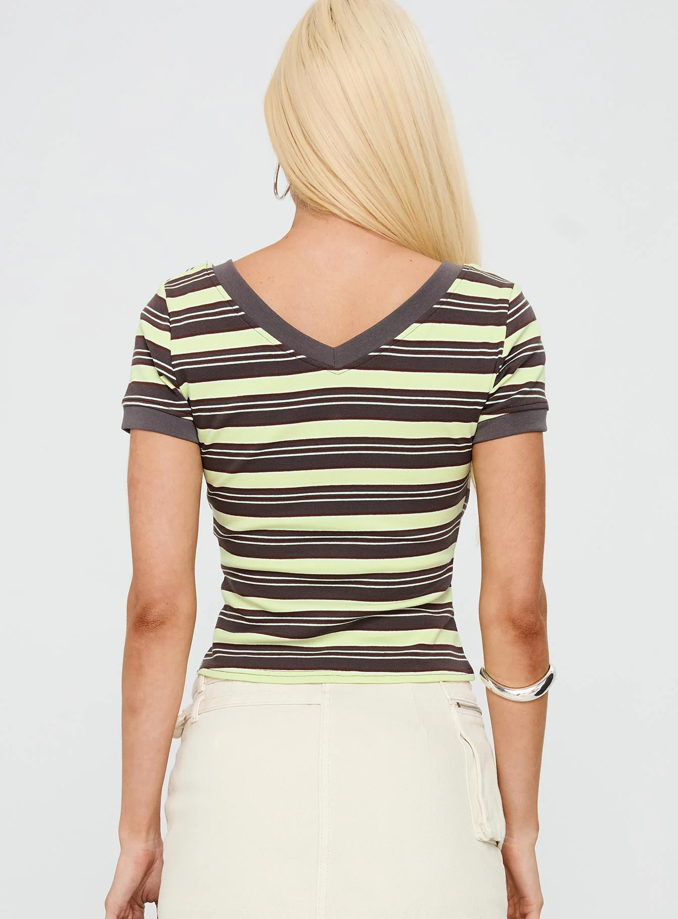Lucianne V Neck Top Multi - Image 5