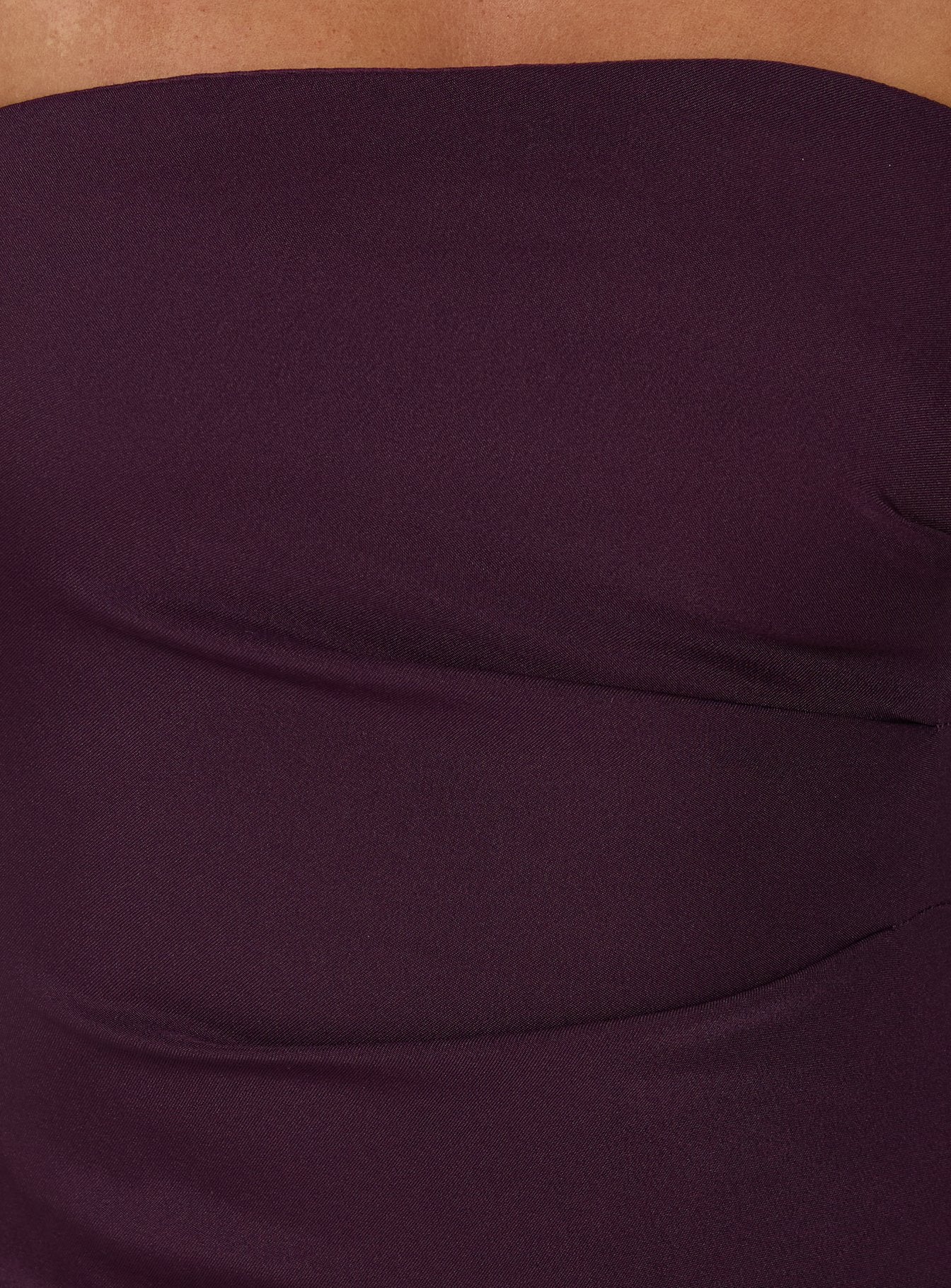 Lulita Strapless Maxi Dress Plum - Image 5