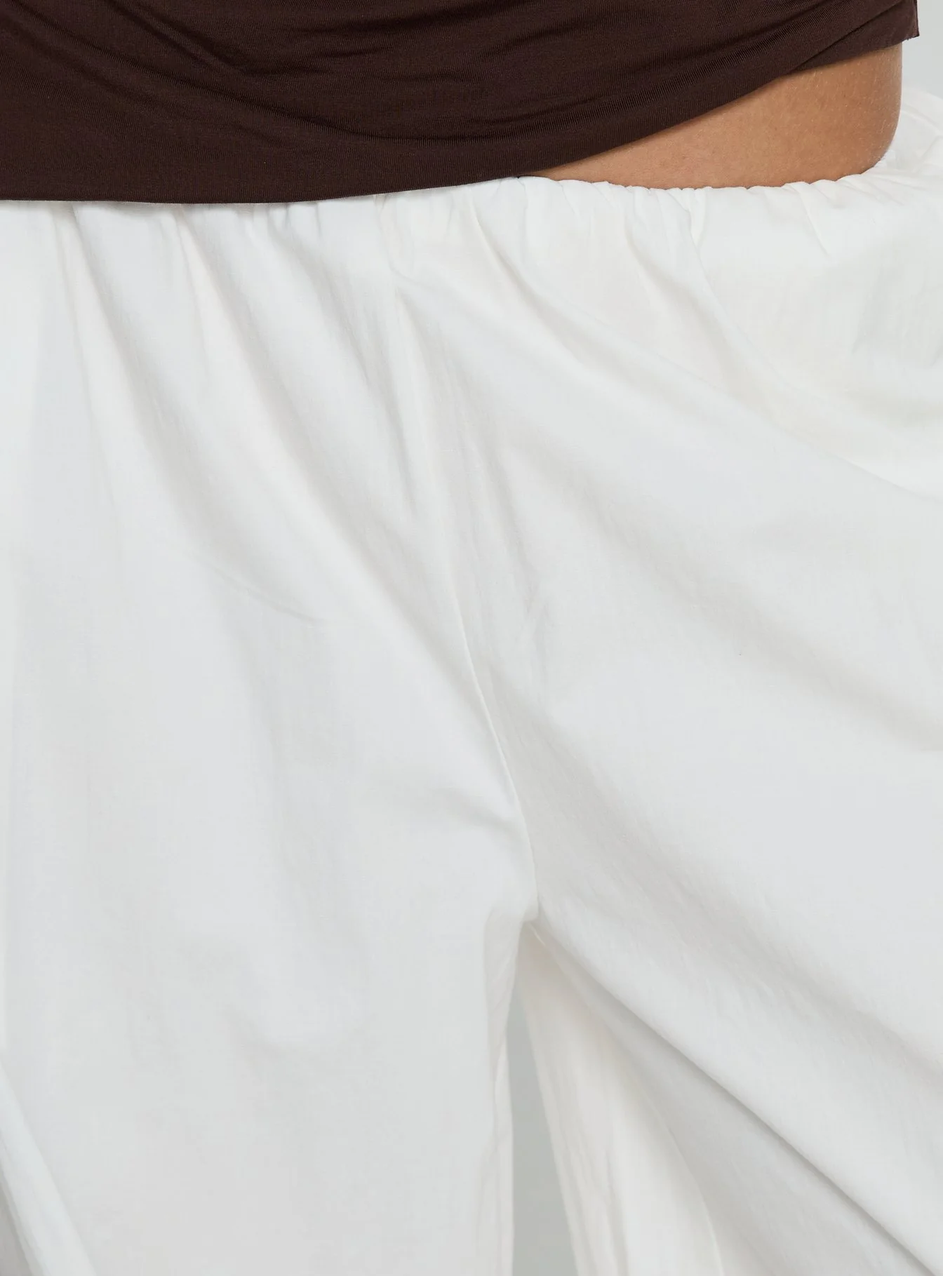 Lunea Concealed Waistband Pants White Tall - Image 7