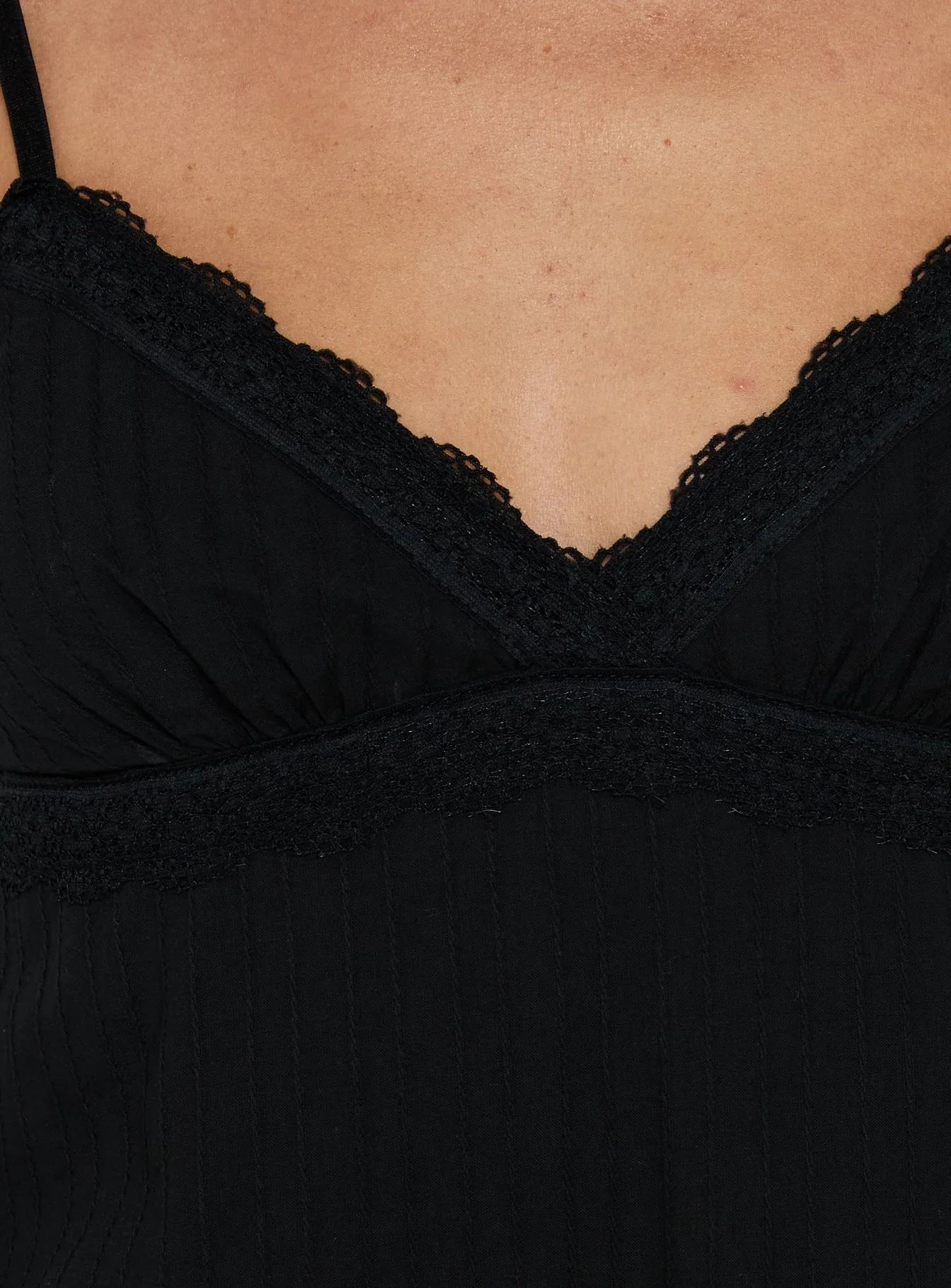 Lunya Mini Dress Black - Image 6
