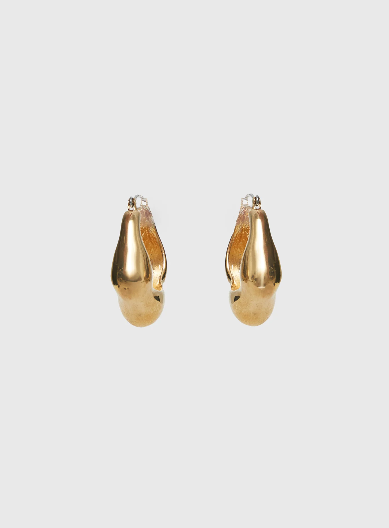 Maesie Hoop Earrings Gold - Image 4