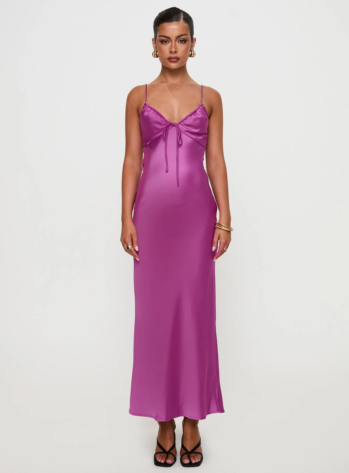 Maguire Maxi Dress Purple - Image 7