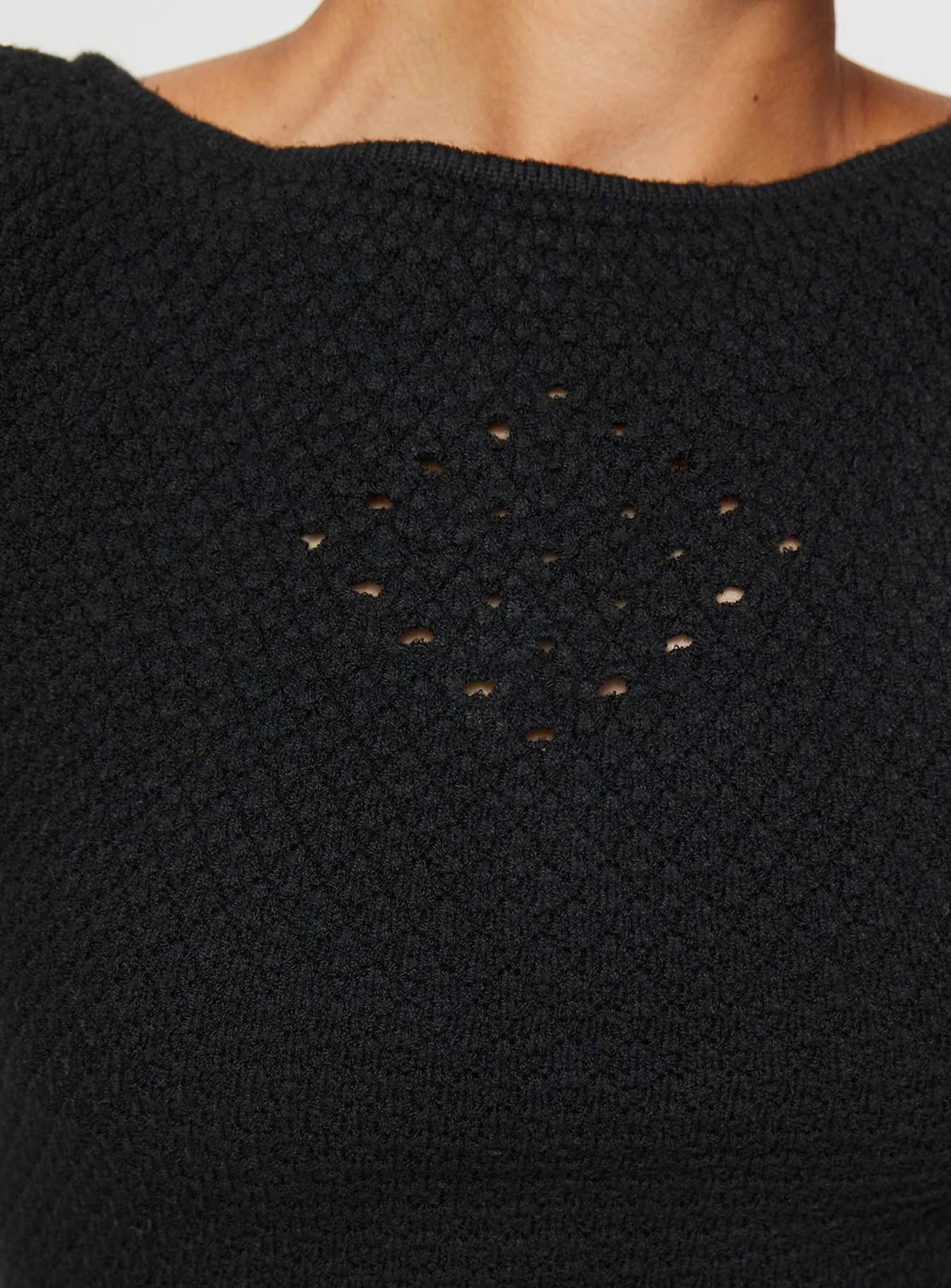 Malcalm Long Sleeve Mini Dress Black - Image 5