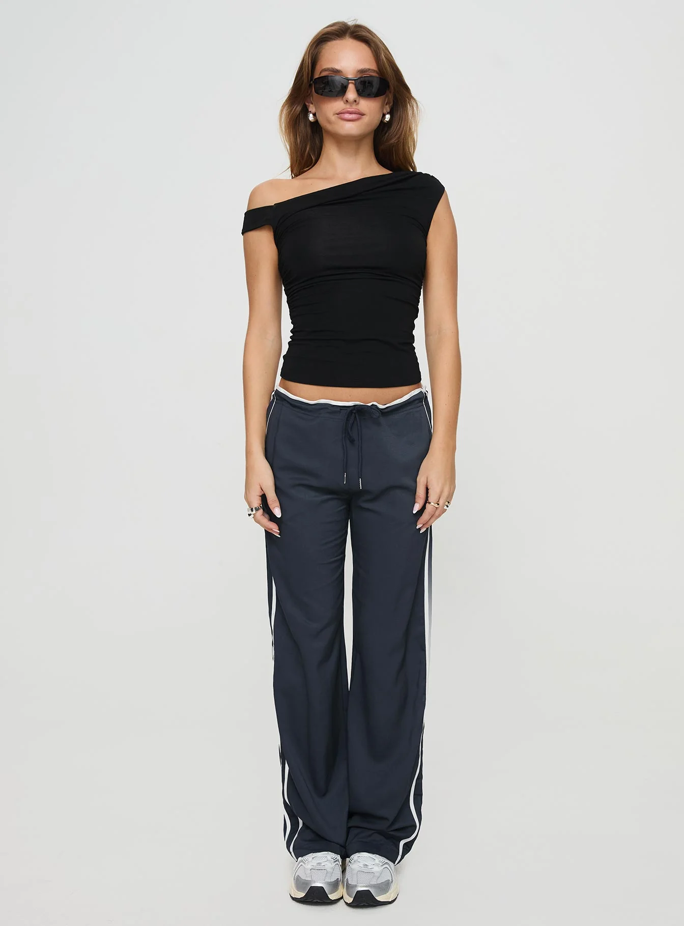 Maranie Pants Navy/ White - Image 7