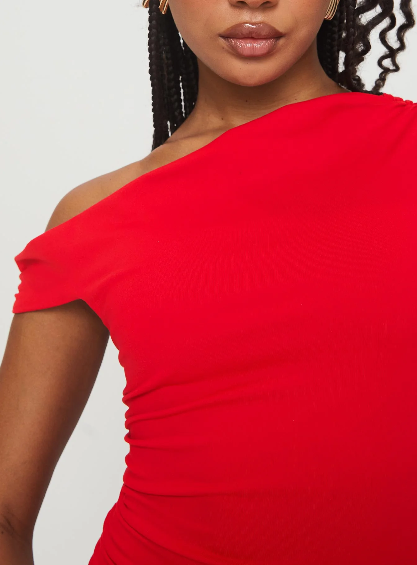 Marcou Mini Dress Red - Image 6