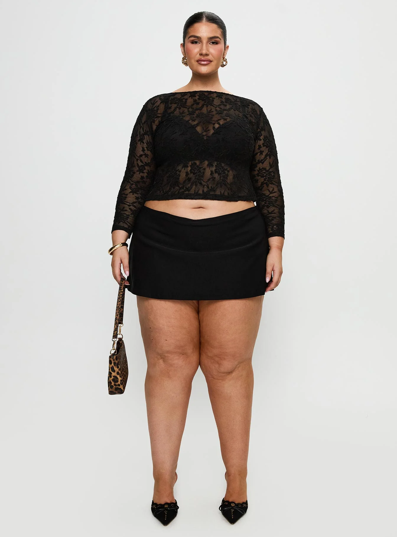Martine Sheer Top Black Curve - Image 7