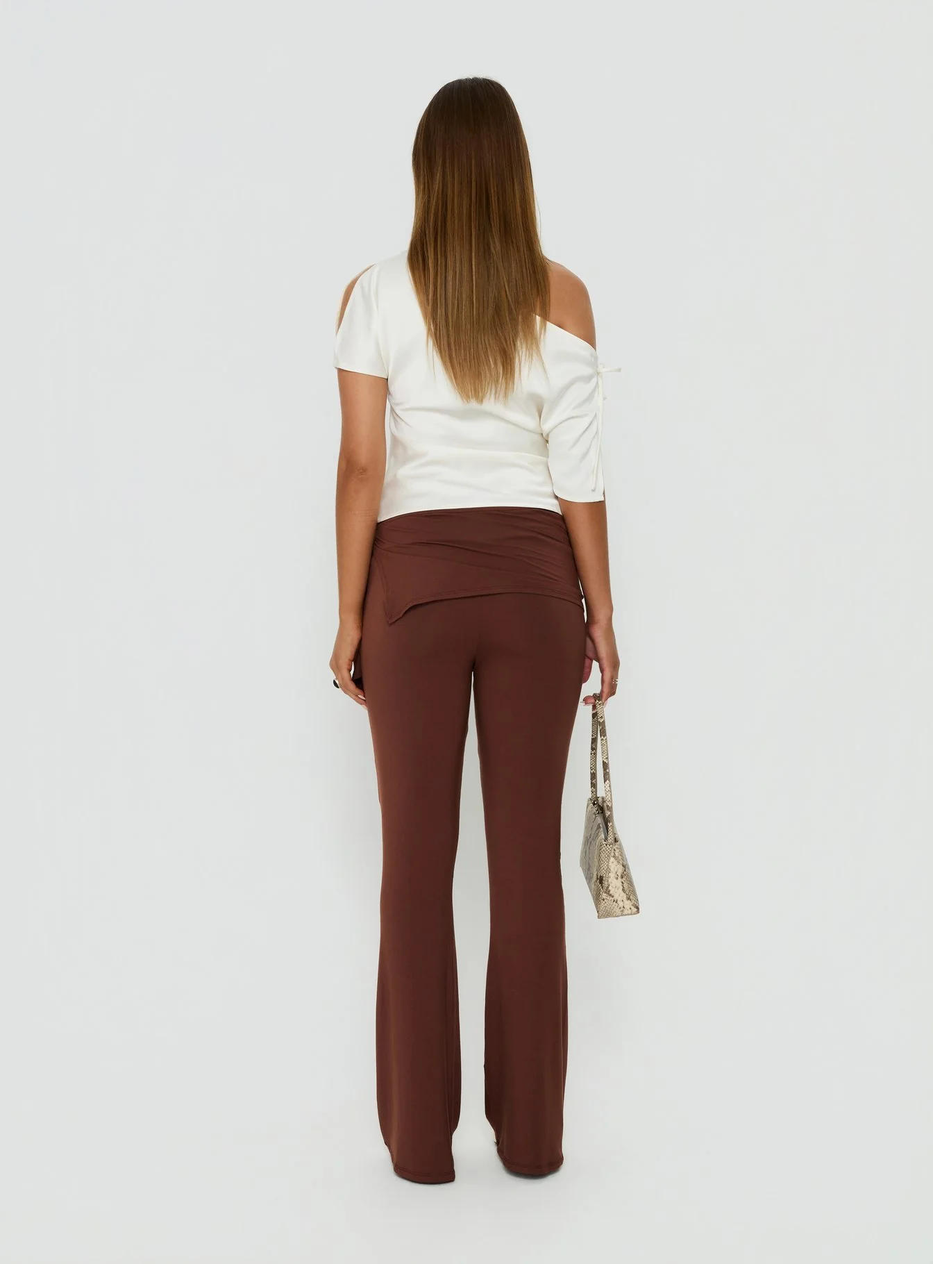 Masimo Layered Pants Chocolate - Image 5