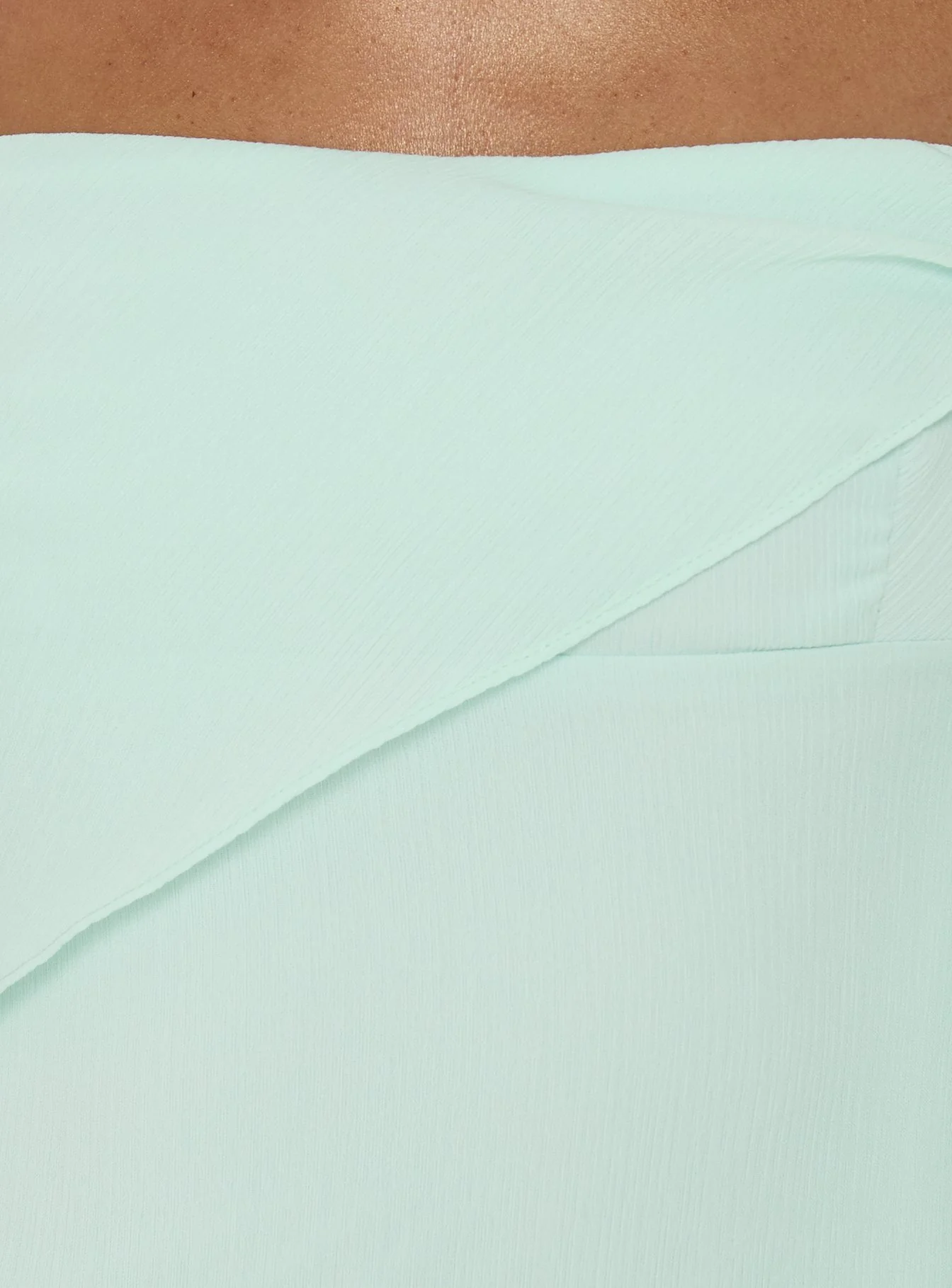 Massey Bust Draping Low Back Midi Dress Aqua - Image 5