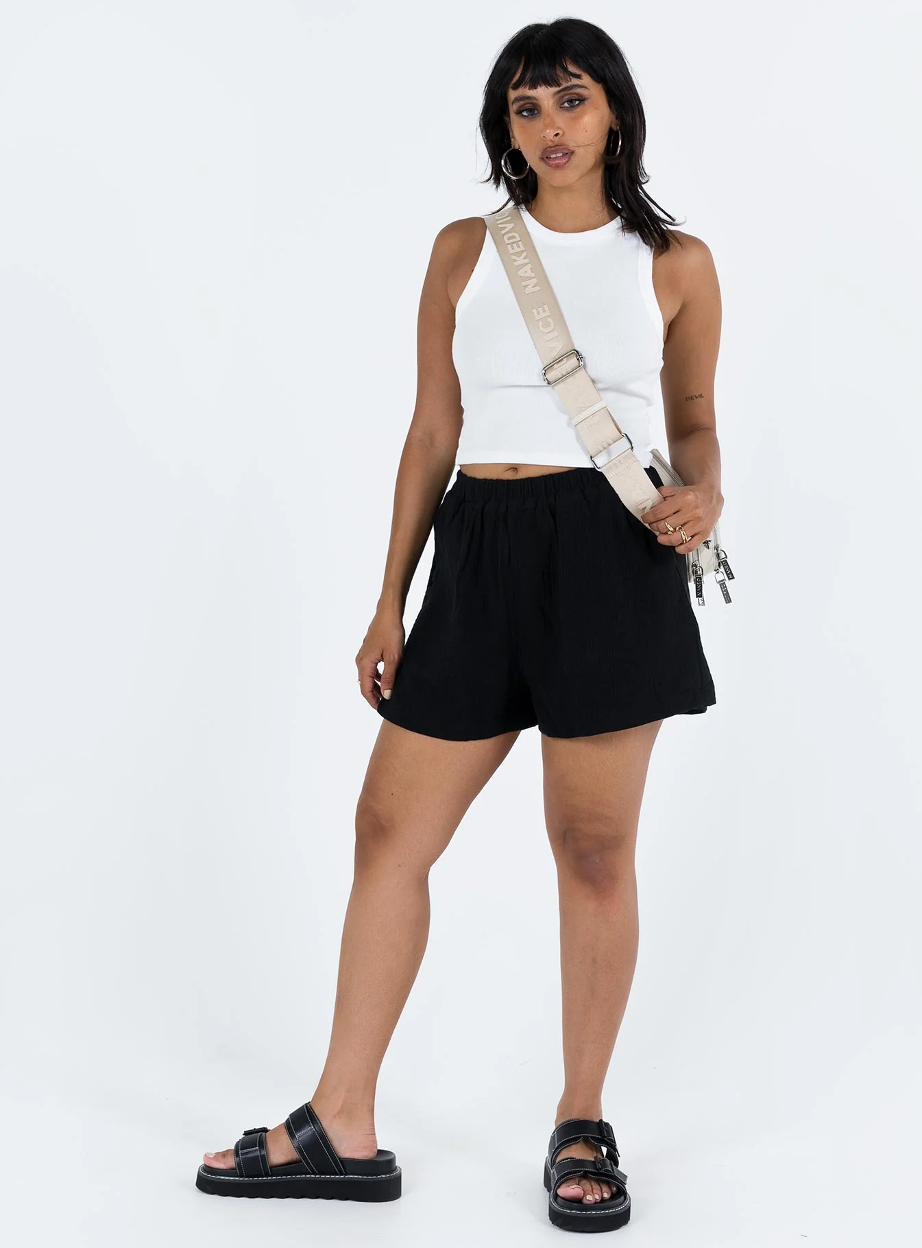 Mateo Shorts Black - Image 3