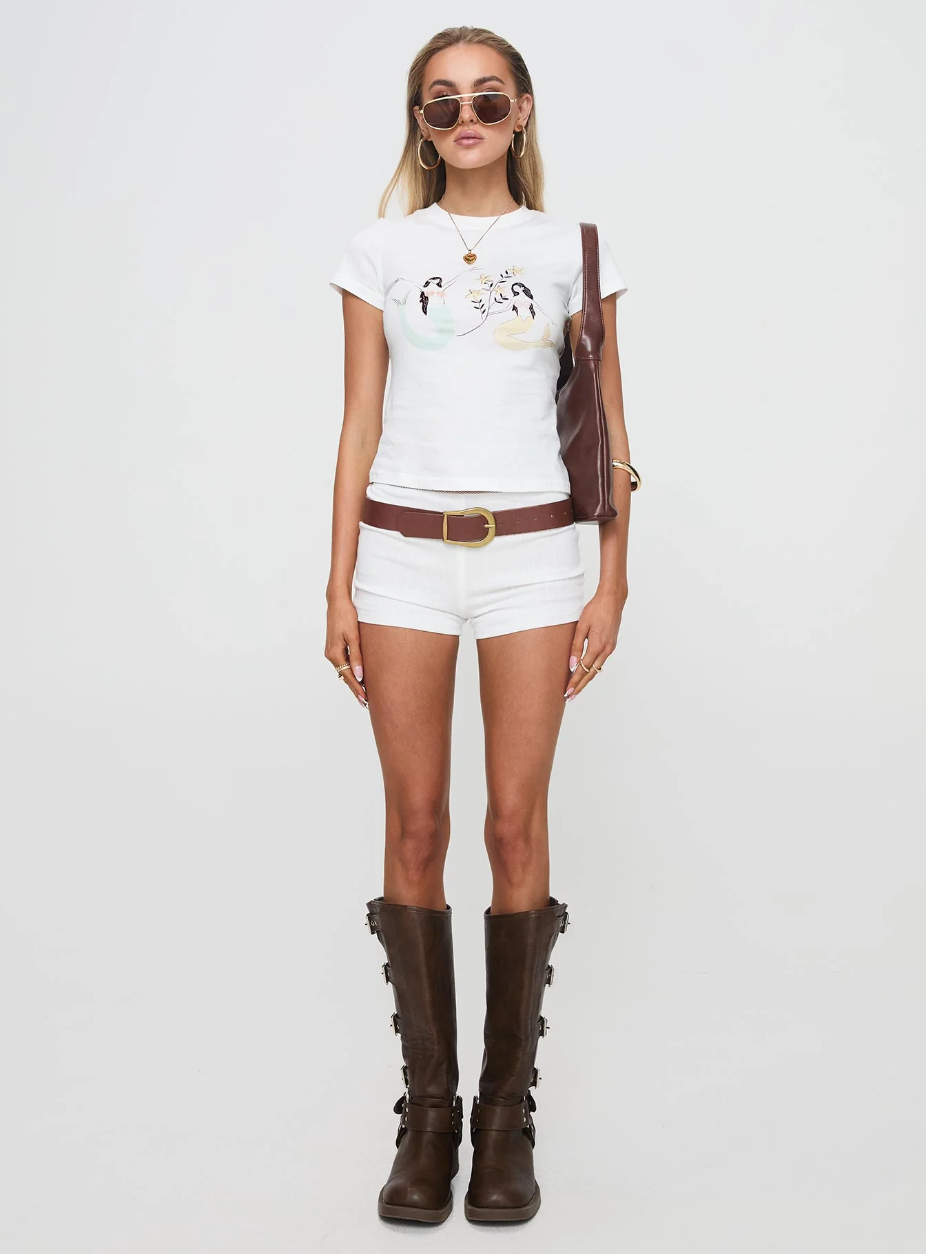 Mermaid Soul Tee White - Image 7