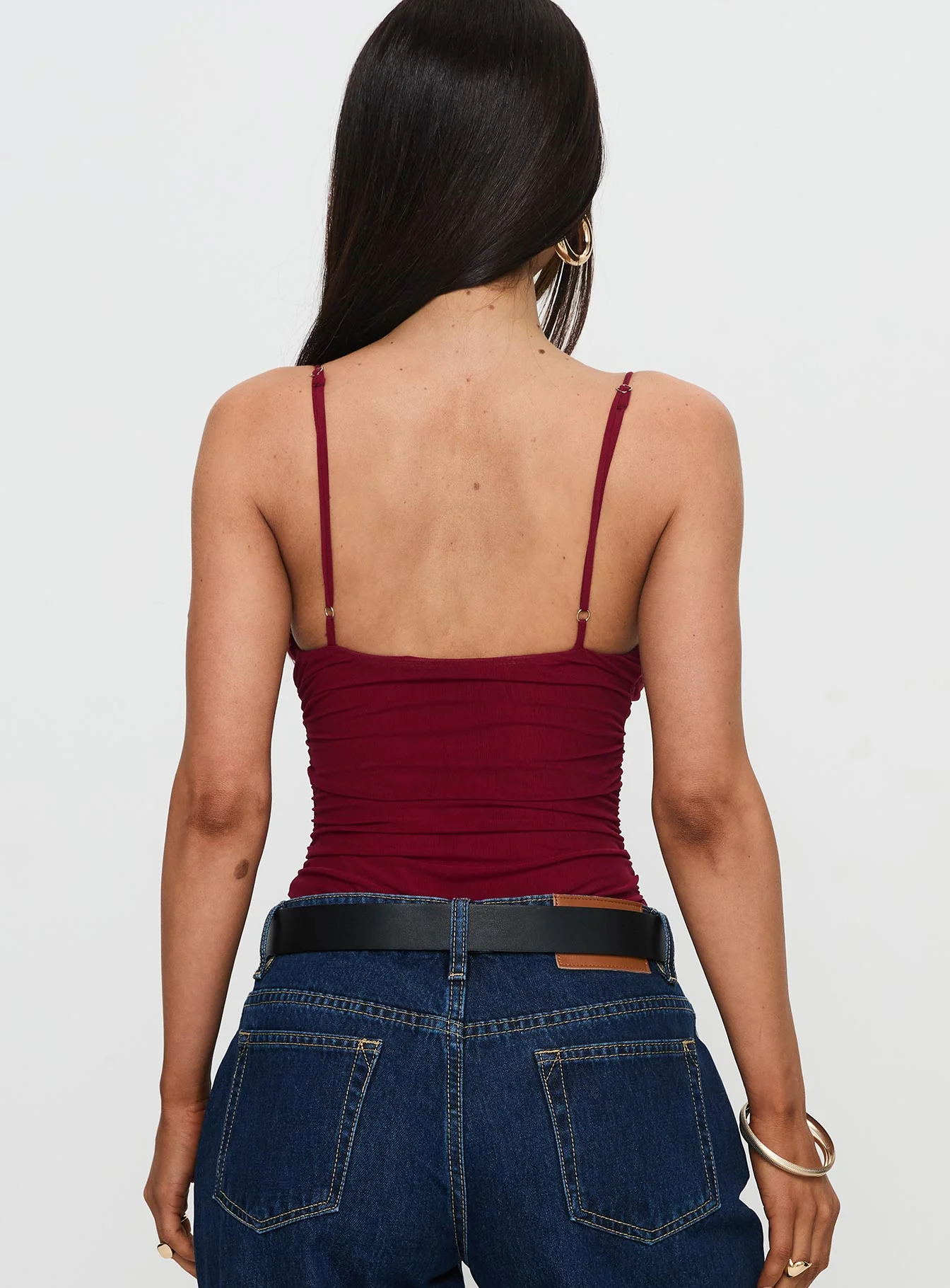 Merril Bodysuit Maroon - Image 4