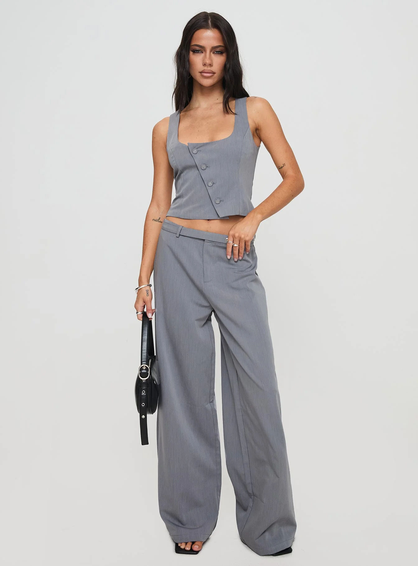 Miku Pants Charcoal - Image 3