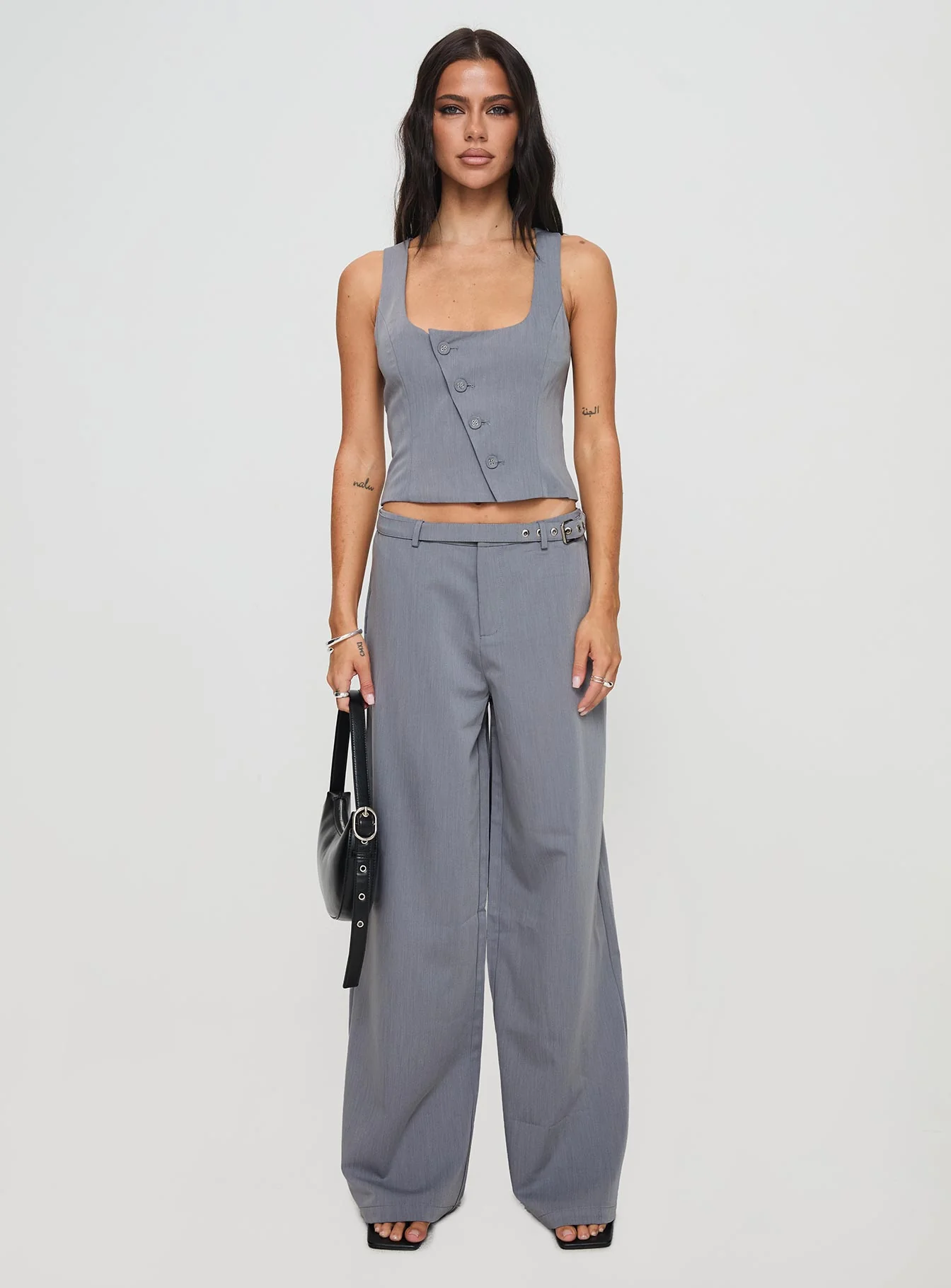 Miku Pants Charcoal - Image 7