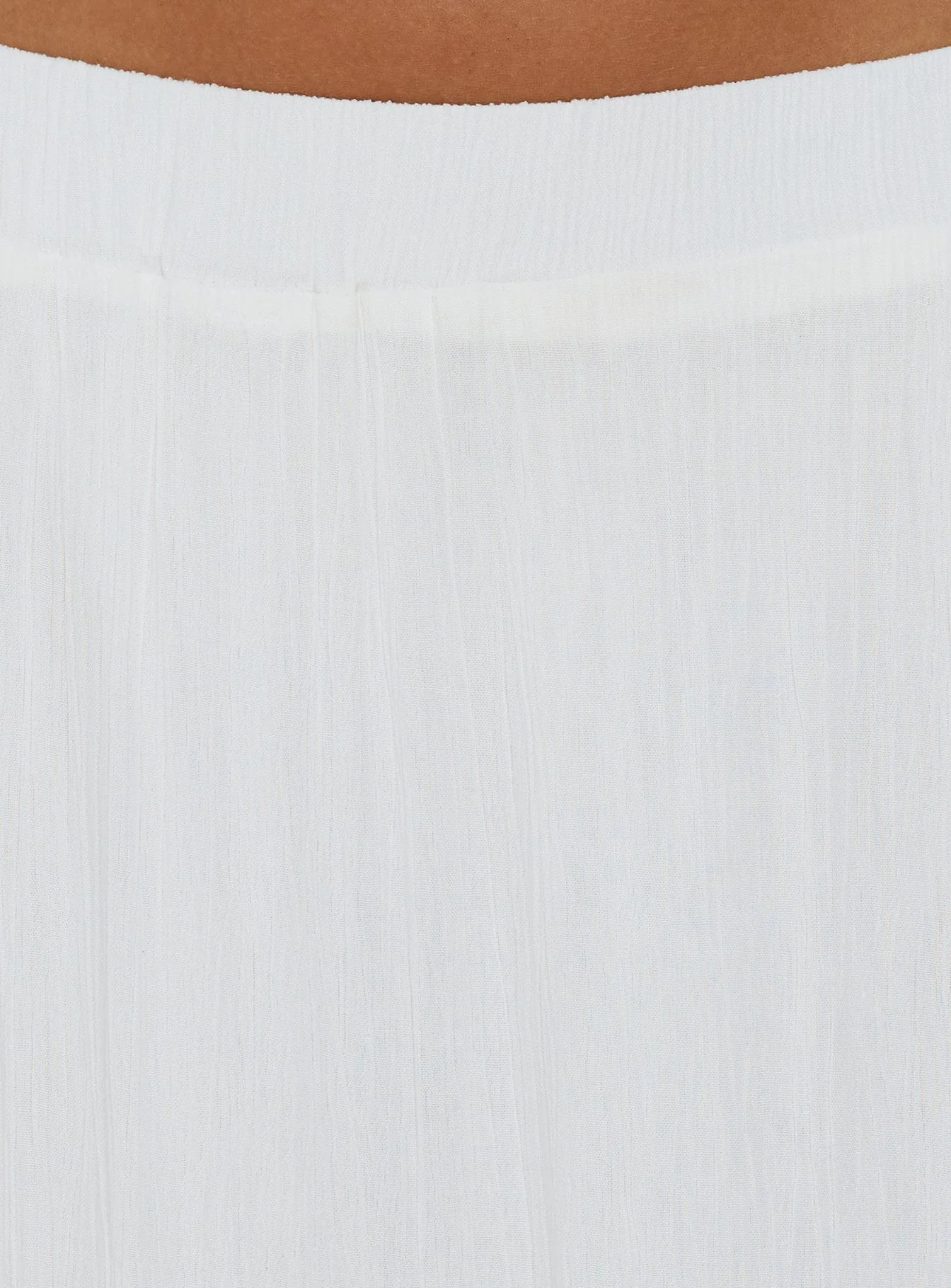 Miriah Maxi Skirt White Petite - Image 6