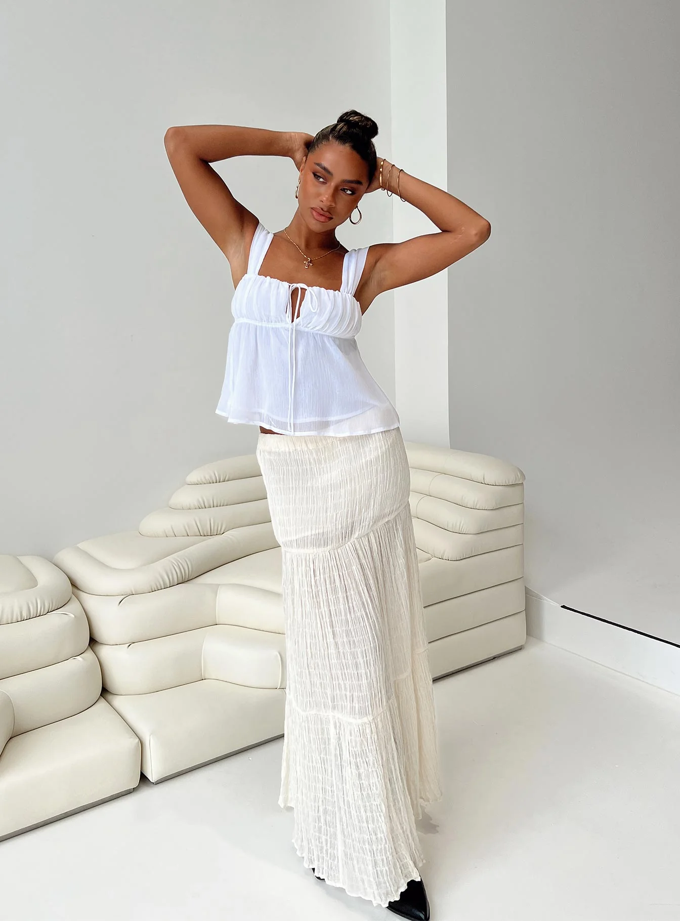 Mooney Top Ivory - Image 7