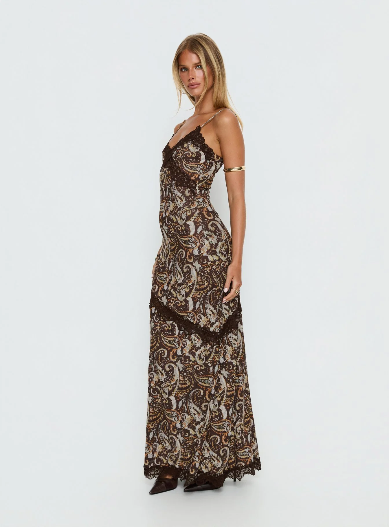 Musico Lace Maxi Dress Paisley - Image 3