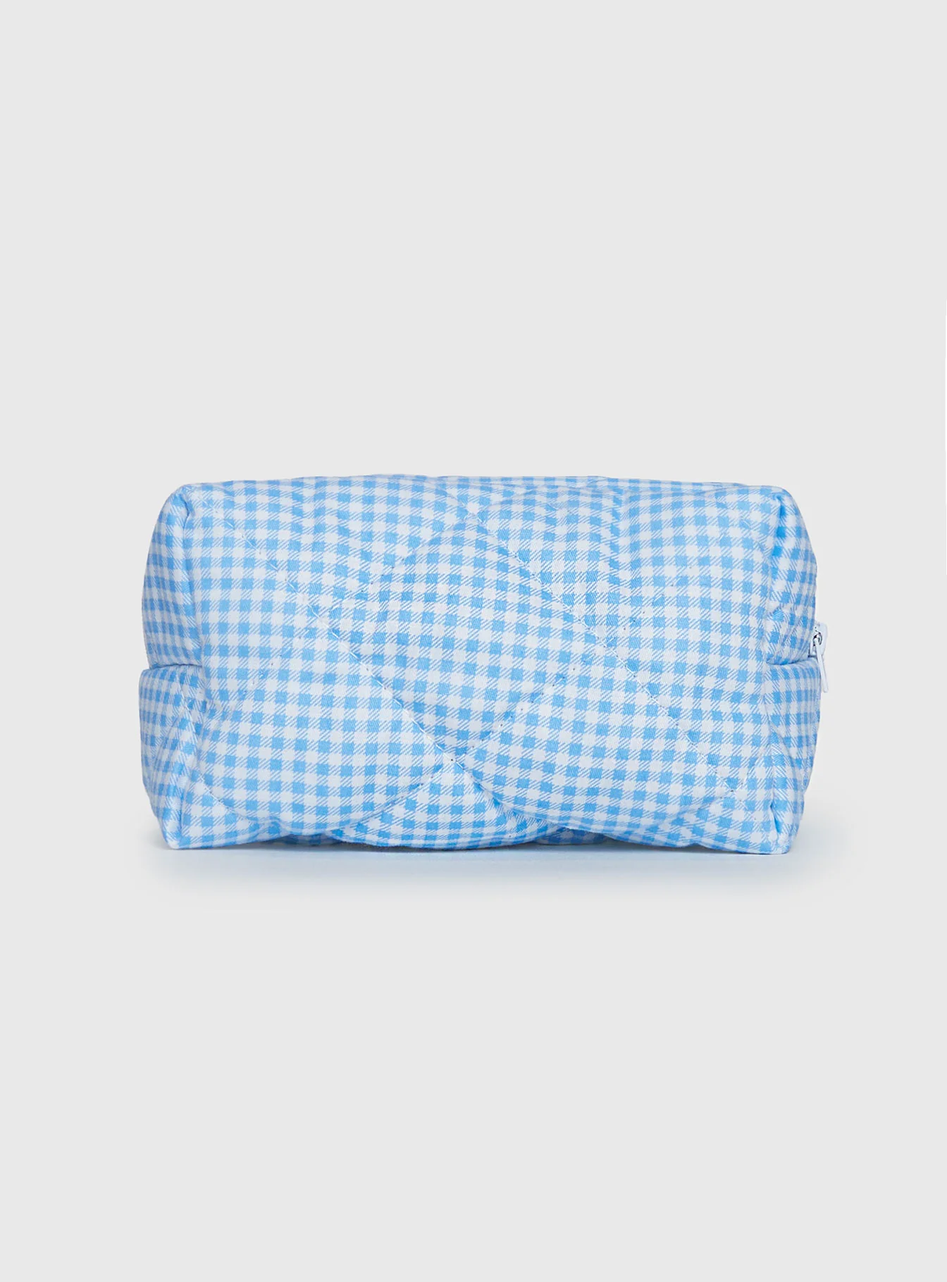 My Everything Pouch Blue Gingham - Image 2