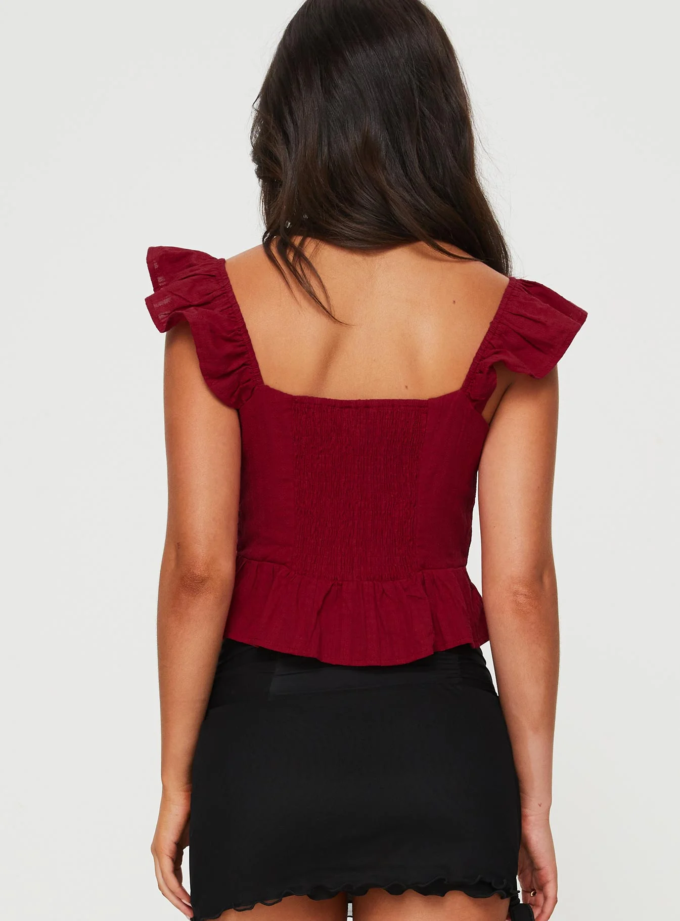 Mylan Top Burgundy - Image 5