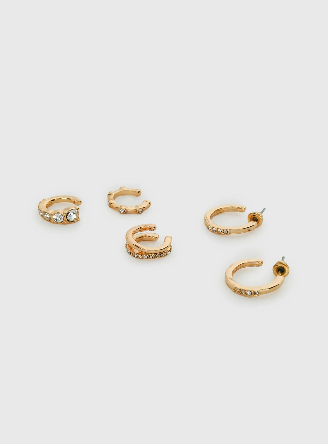 Mylla Cuff And Earring Pack Gold - Image 2