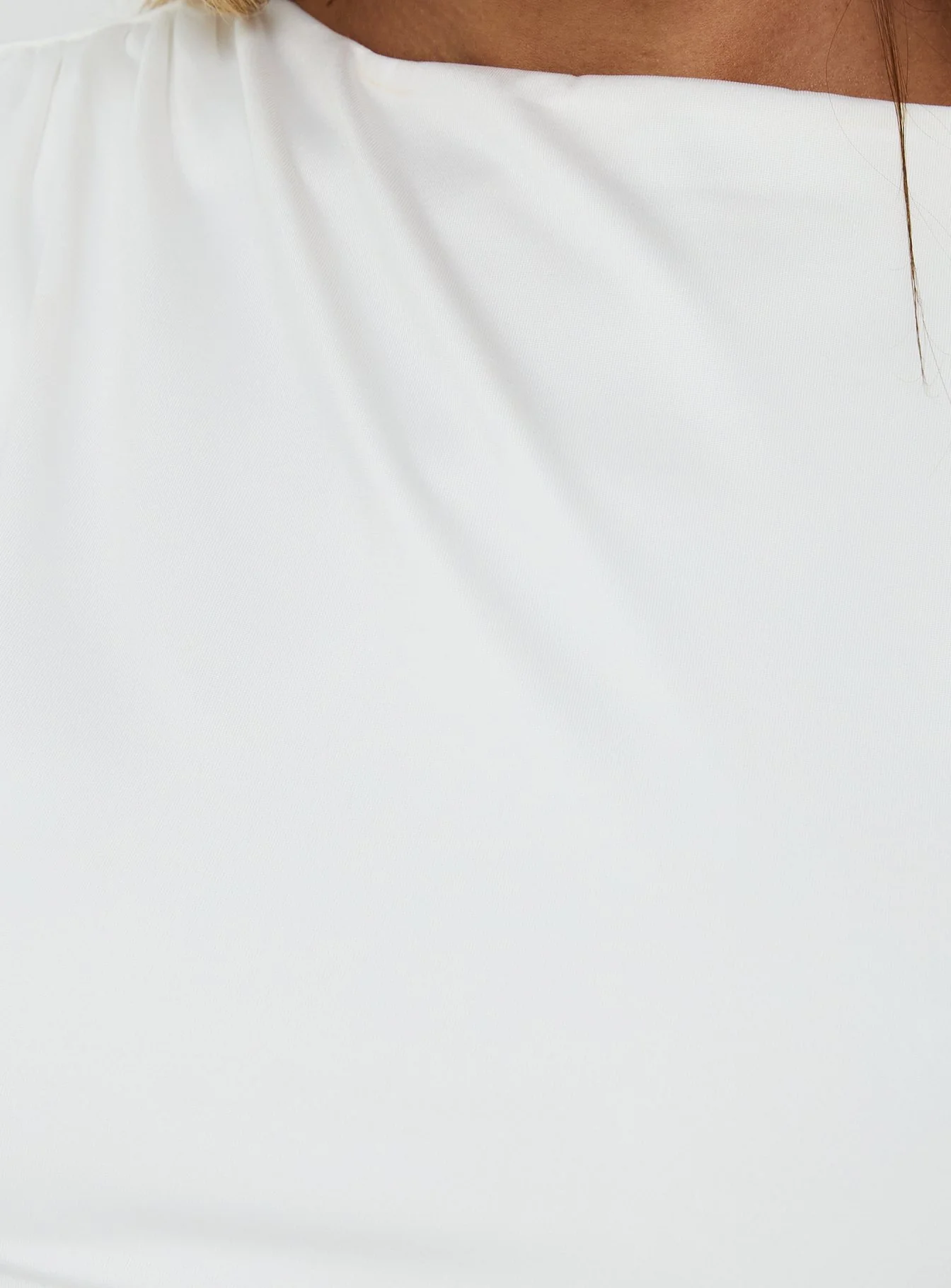 Mystro Cut Out Top White - Image 6