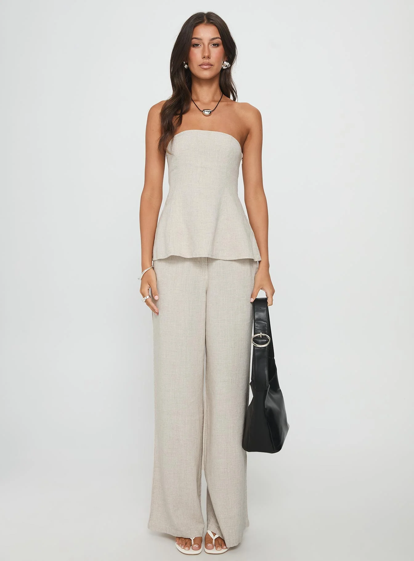 Esidora Strapless Flare Top Natural - Image 7
