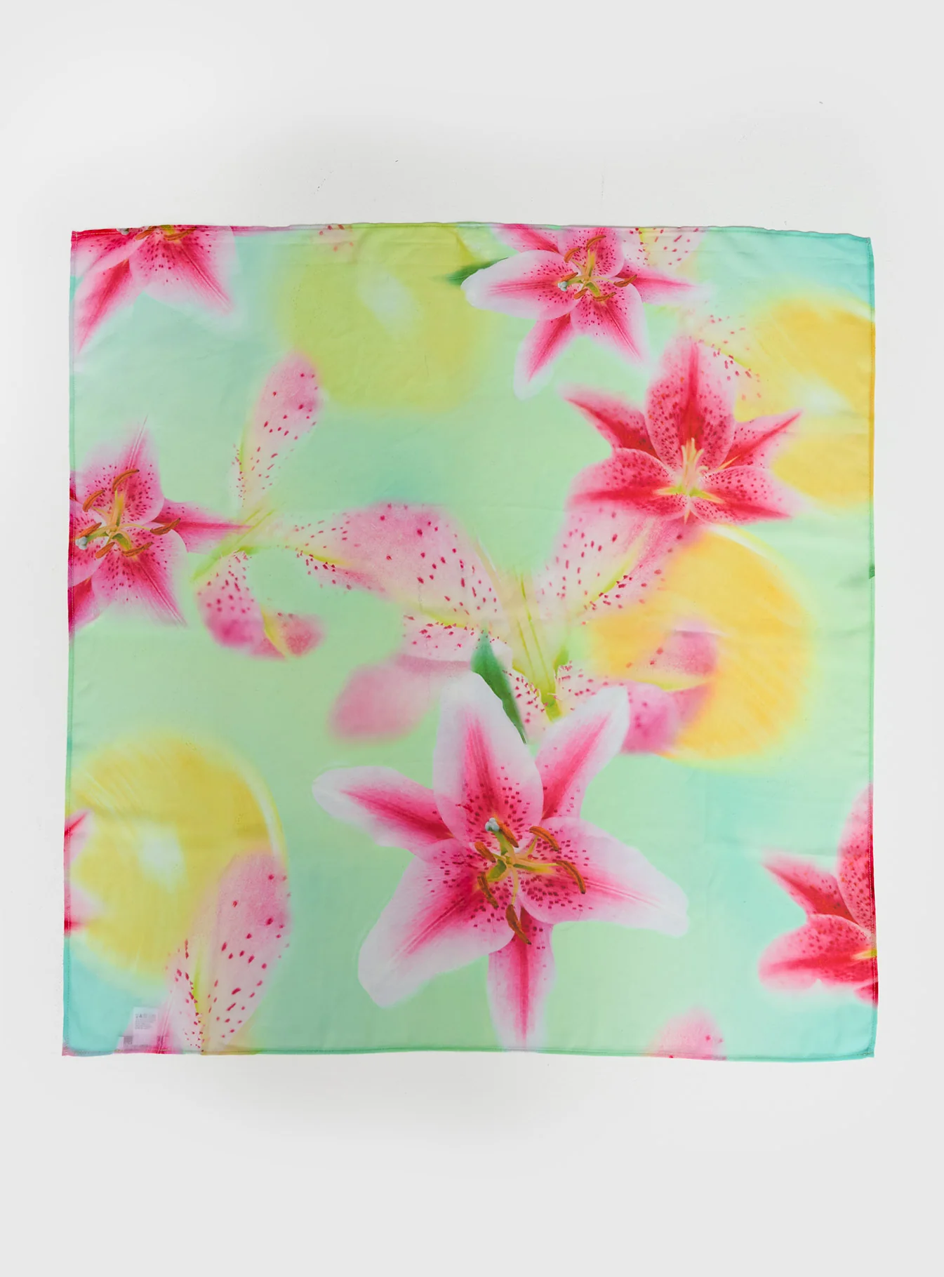 Nellie Hair Scarf Aqua Tropical - Image 2