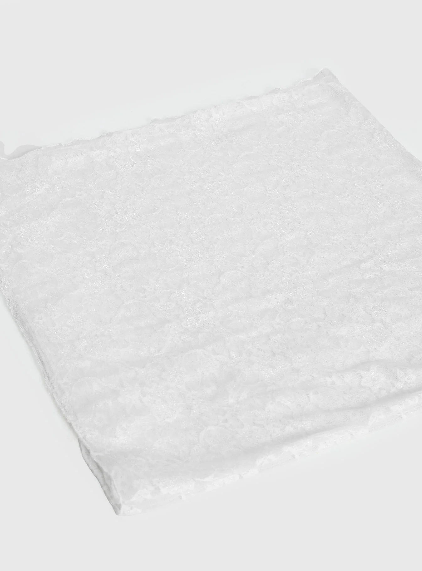 Nellie Scarf White Lace - Image 2