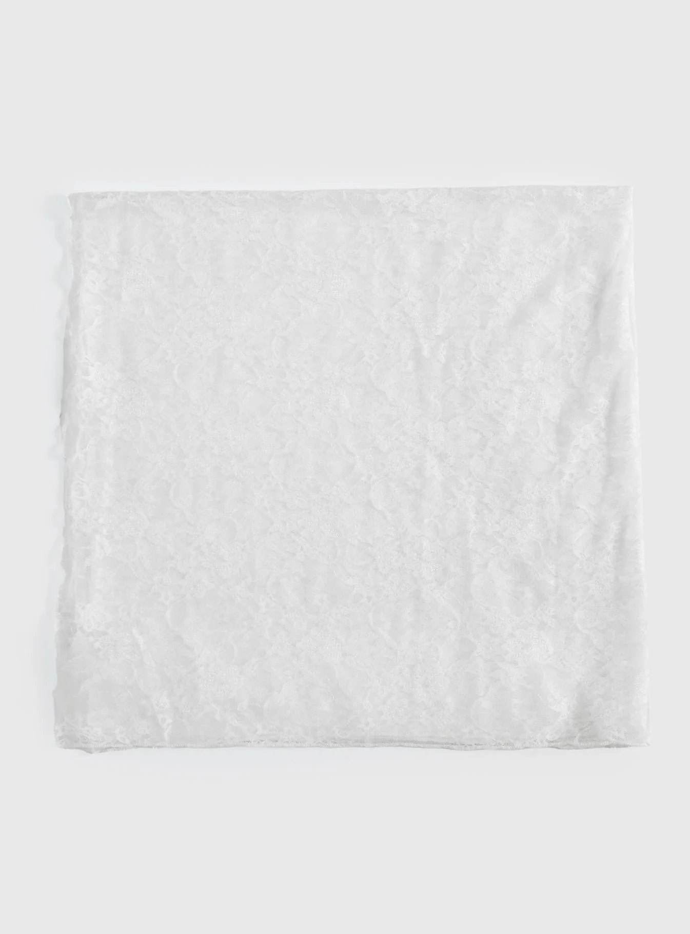 Nellie Scarf White Lace - Image 4