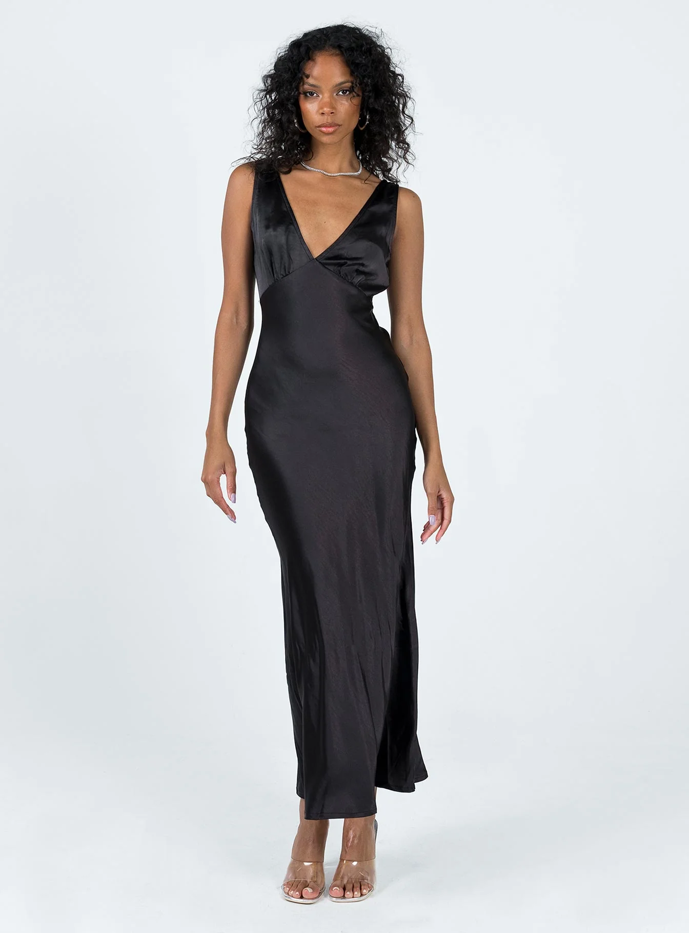 Nellie Maxi Dress Black - Image 2