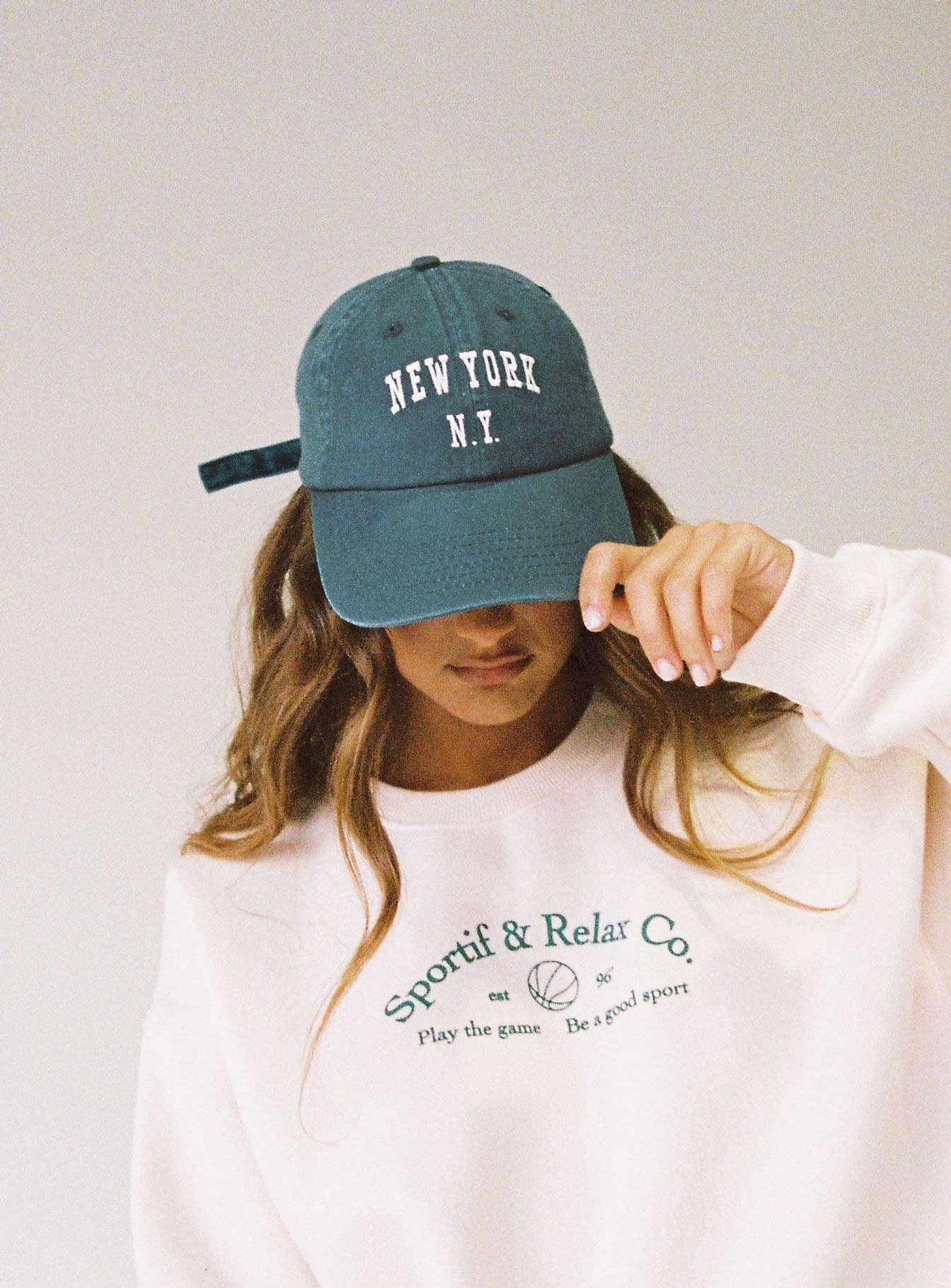 New York Dad Cap Green - Image 4
