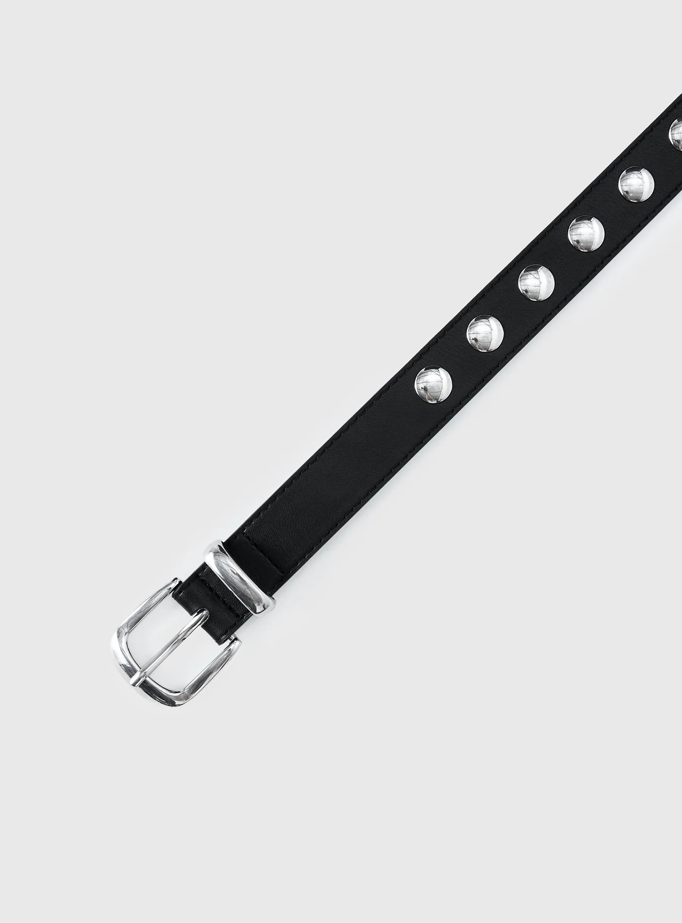 Nikoli Stud Belt Black / Silver - Image 3