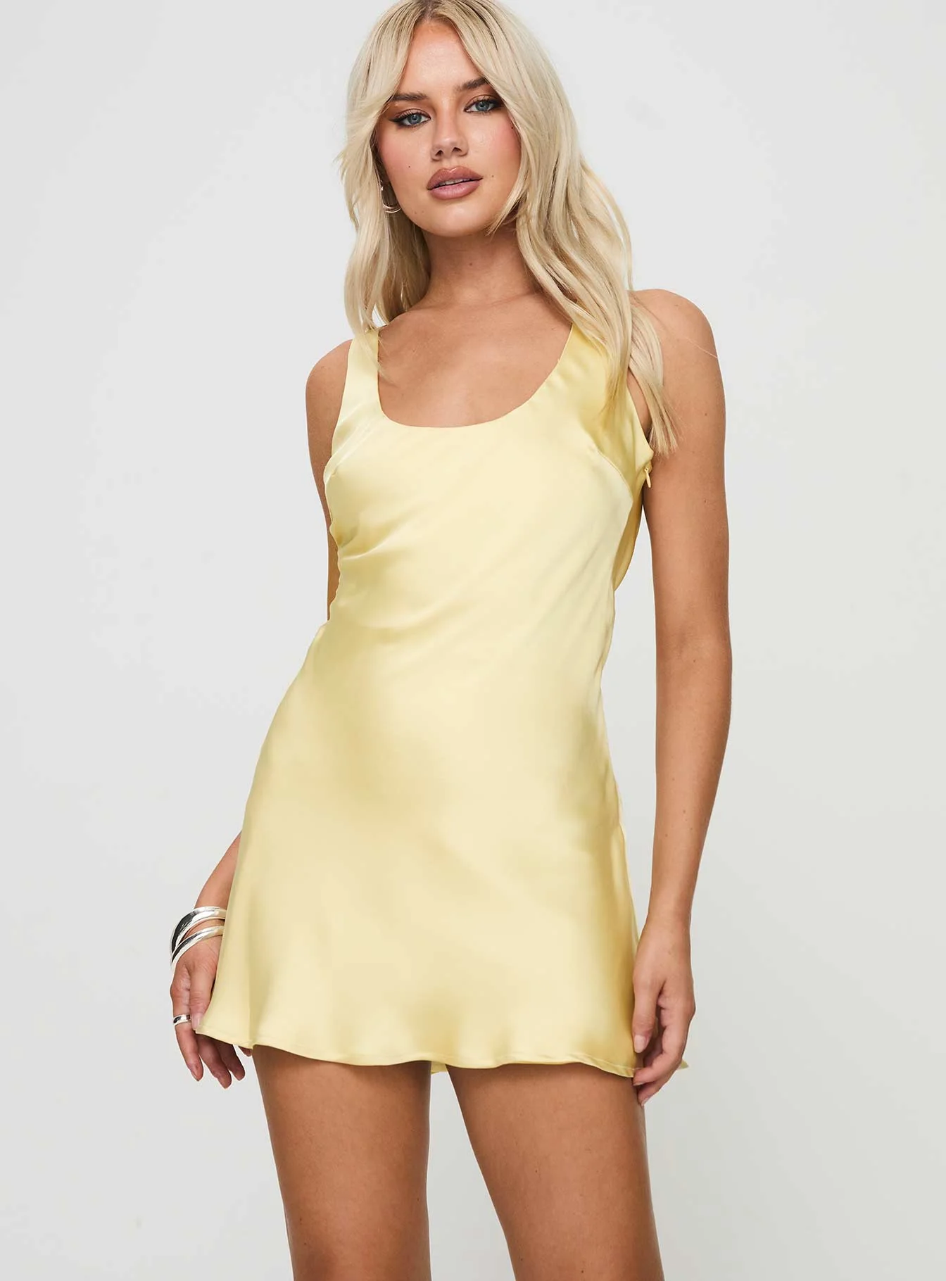 Sama Mini Dress Yellow - Image 2