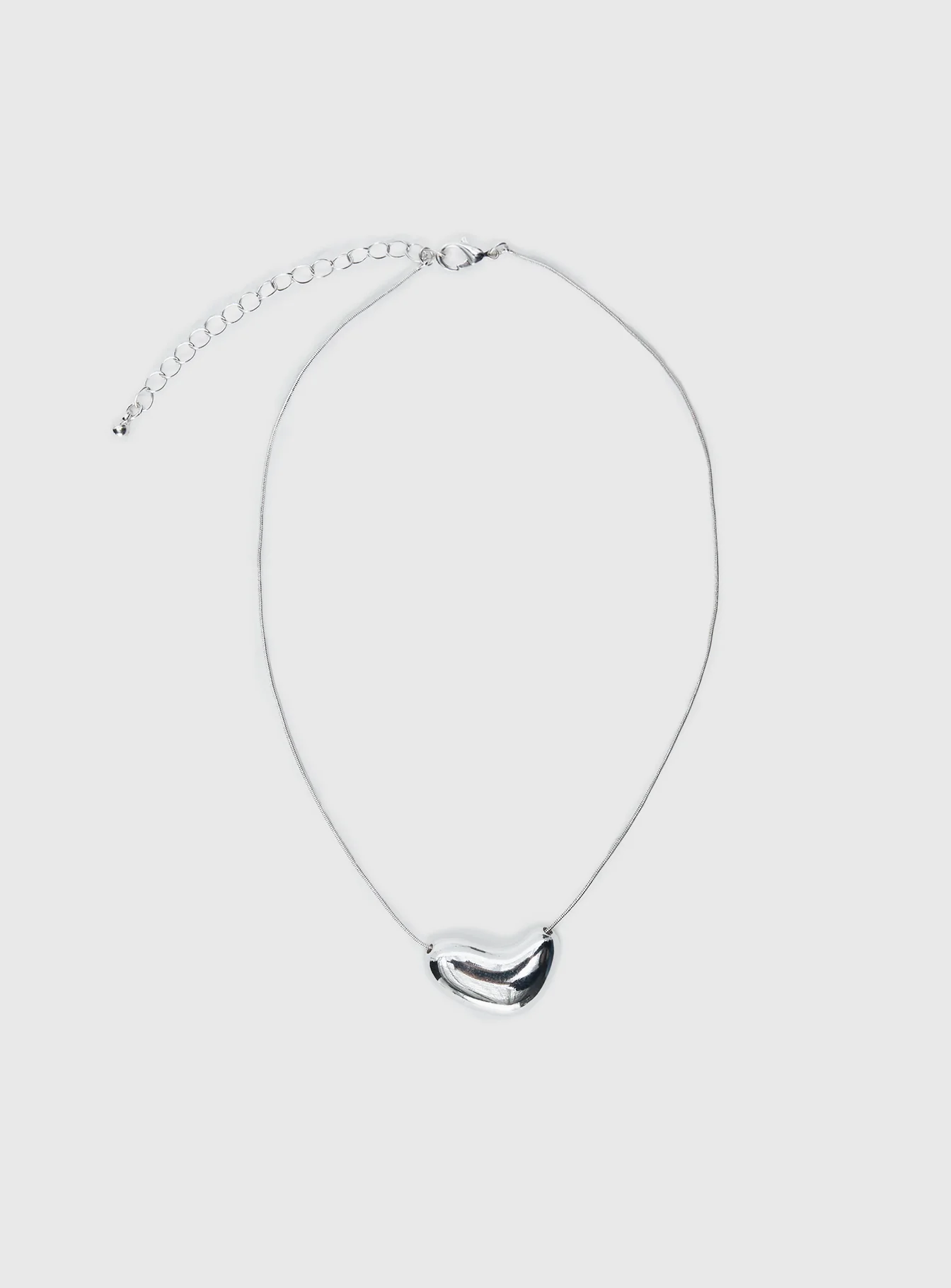 Noteworthy Pendant Necklace Silver - Image 2