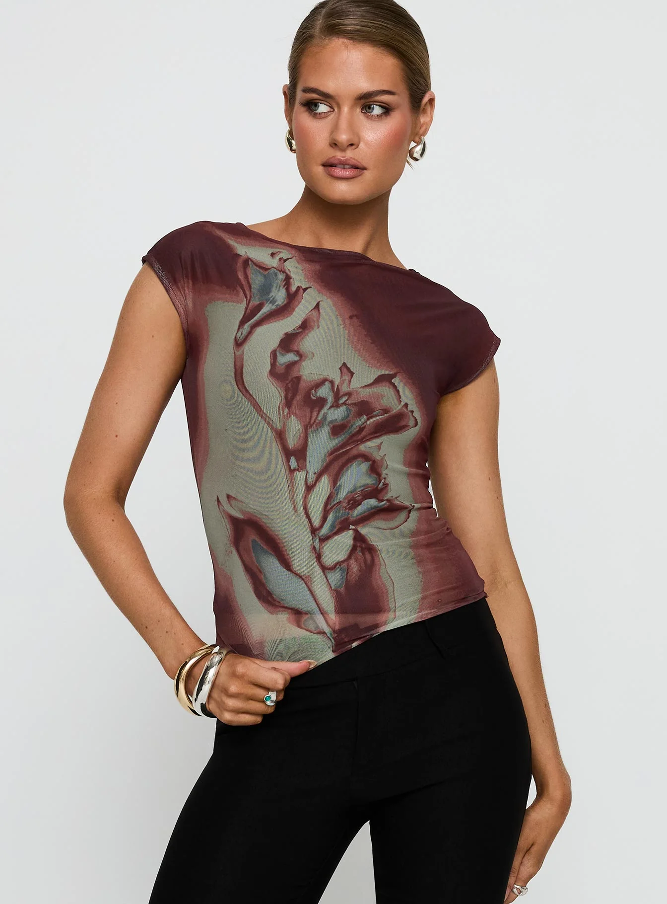 Nova Top Brown - Image 2