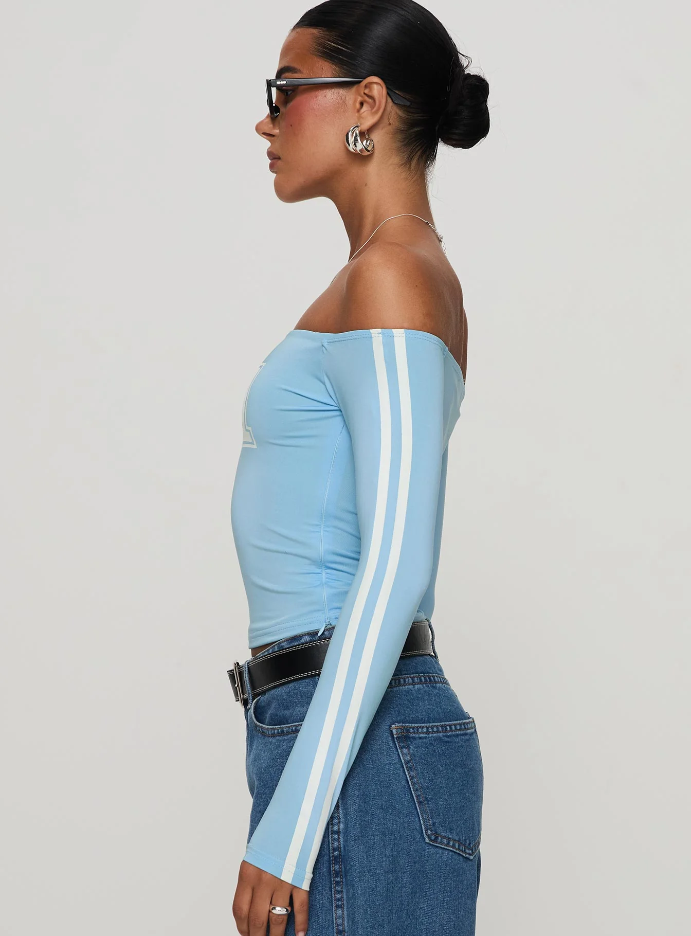 One And Only Long Sleeve Top Blue - Image 4