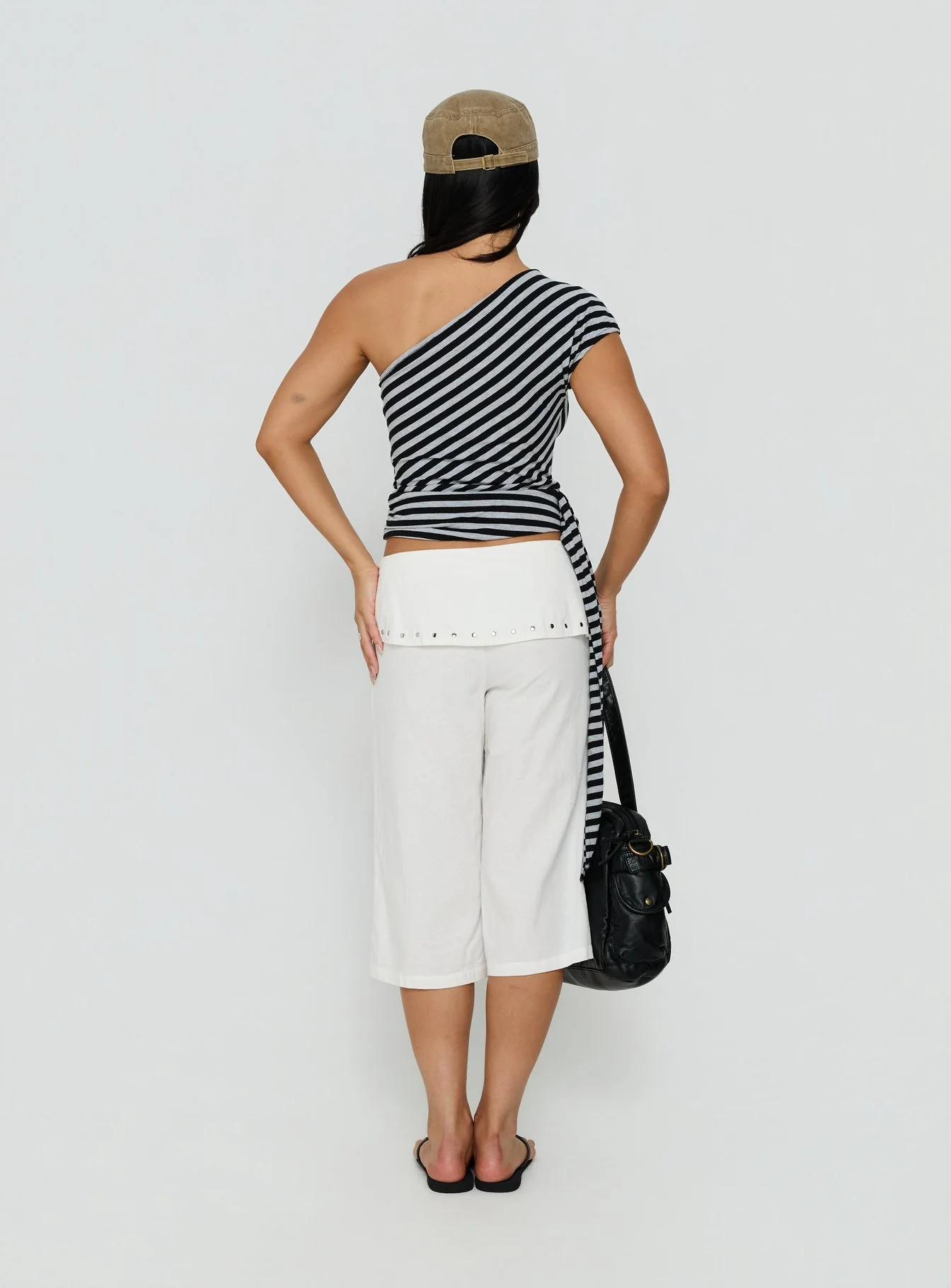 Oren Capri Trouser Ivory - Image 5