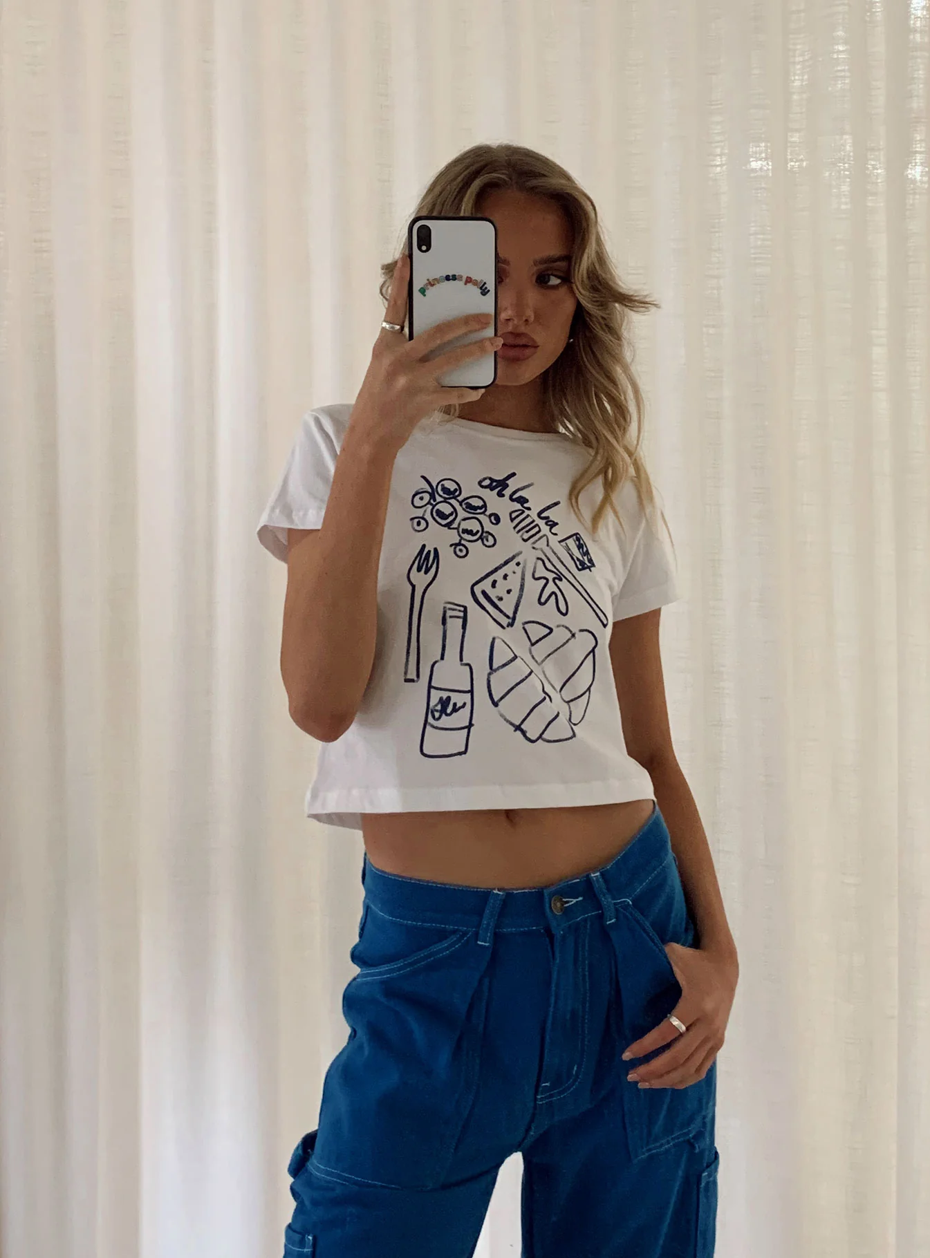 Continental Breakfast Tee White - Image 6