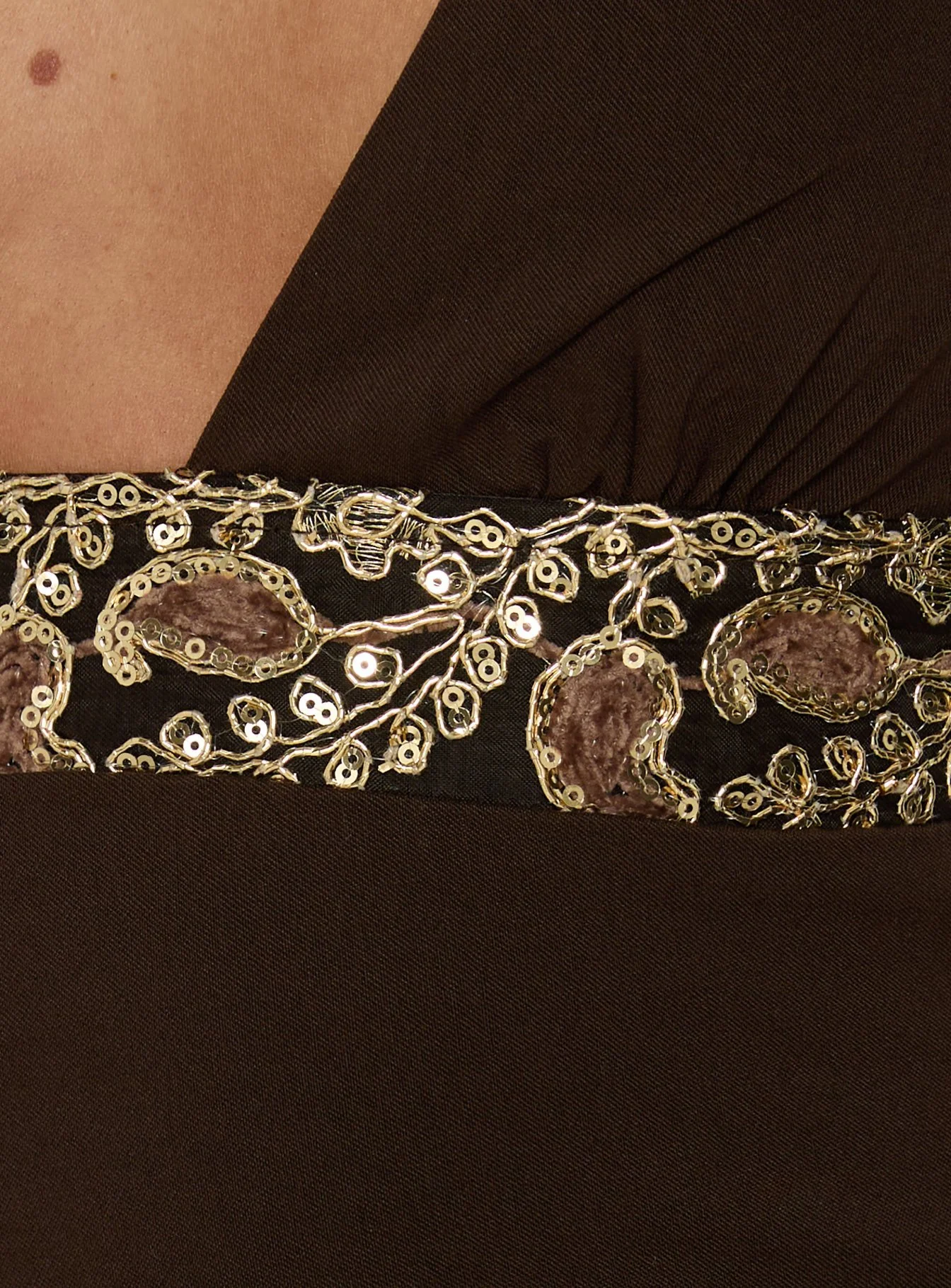 Orvio Halter Top Brown / Paisley - Image 6