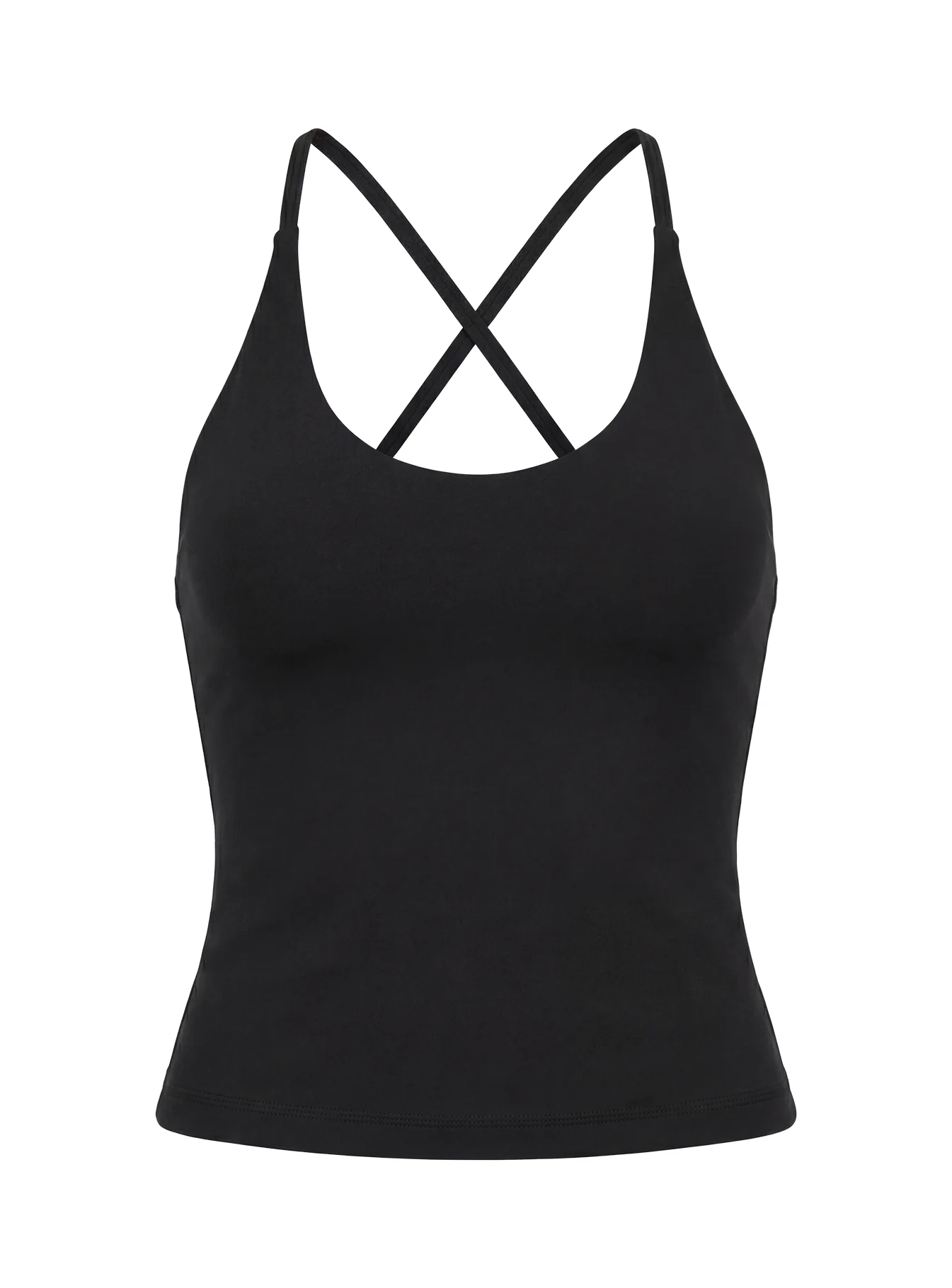 Pace Active Cross Back Tank Top Black - Image 12