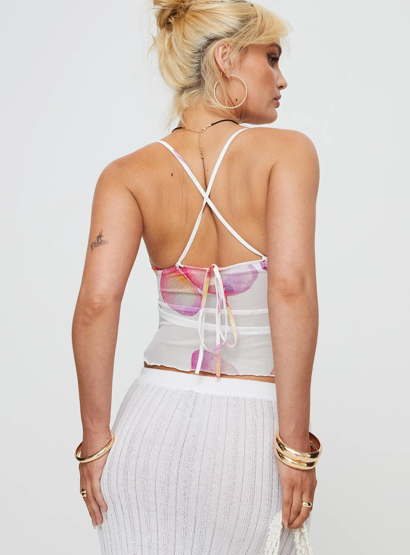 Palladino Halter Top Floral / Multi - Image 6