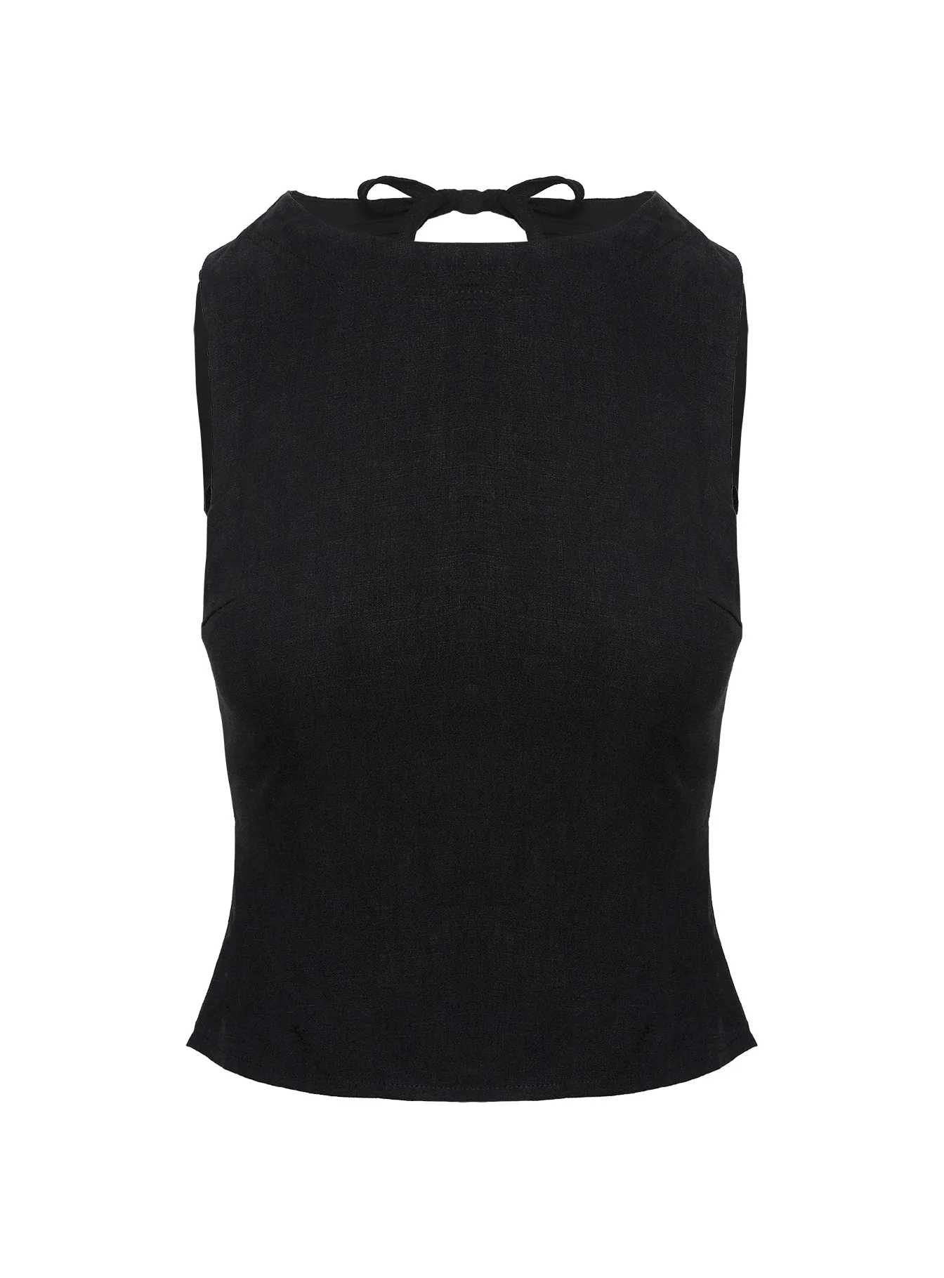 Penelopie Backless Top Black - Image 4
