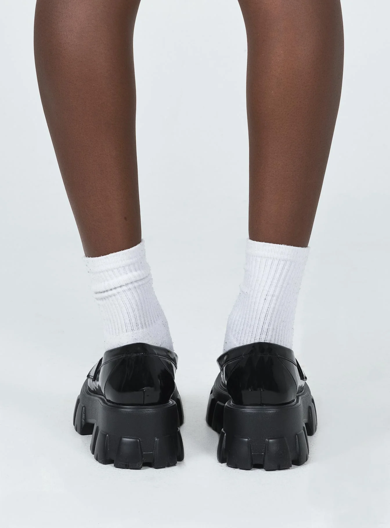 Penny Lane Loafers Black High Shine - Image 5