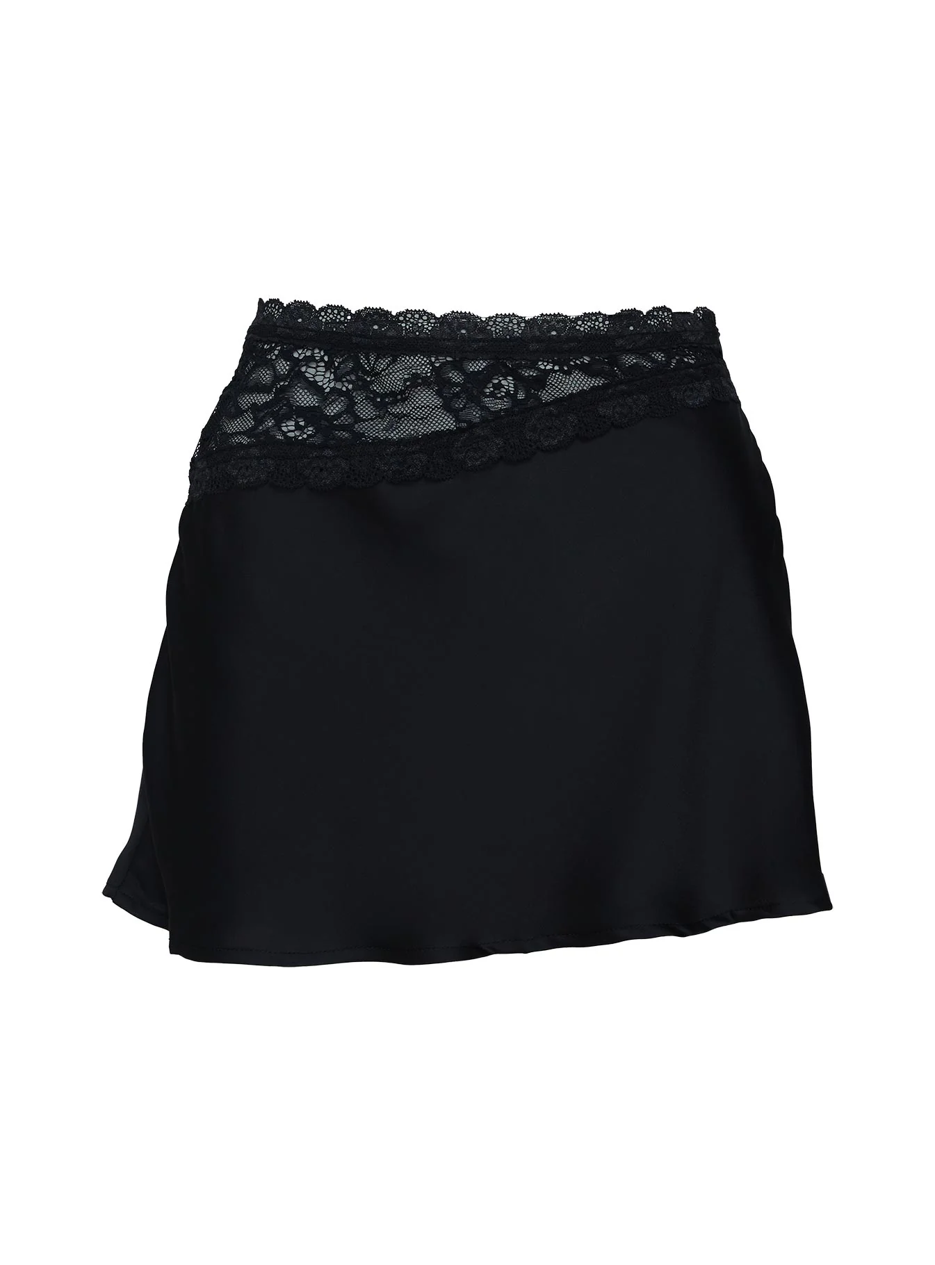 Pentacles Lace Mini Skirt Black - Image 5