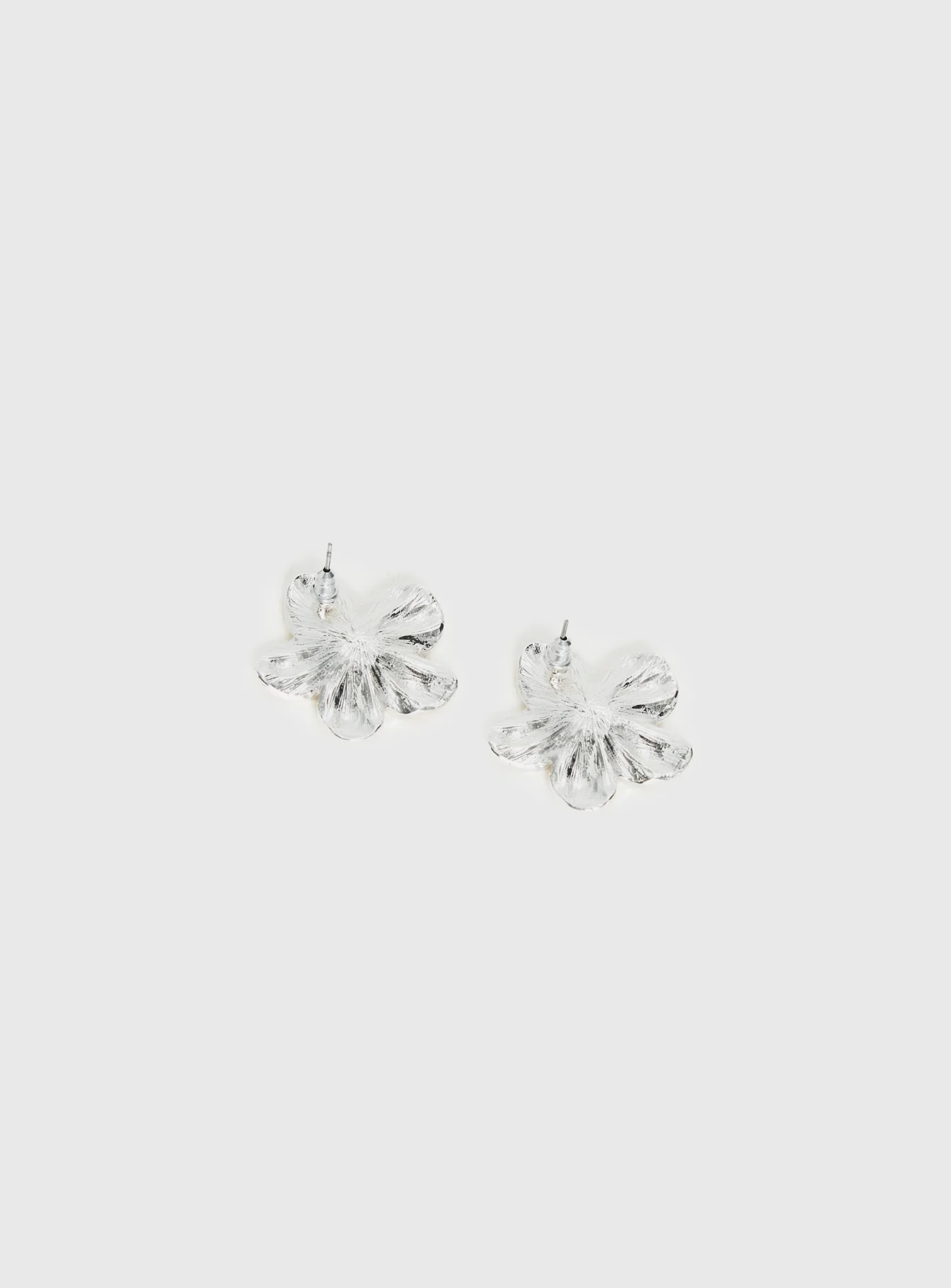 Posie Earrings Silver - Image 4
