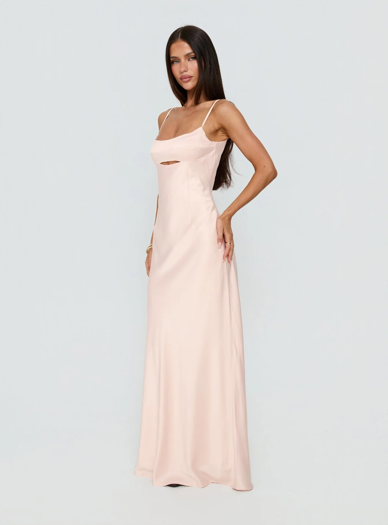 Powell Maxi Dress Light Pink - Image 4