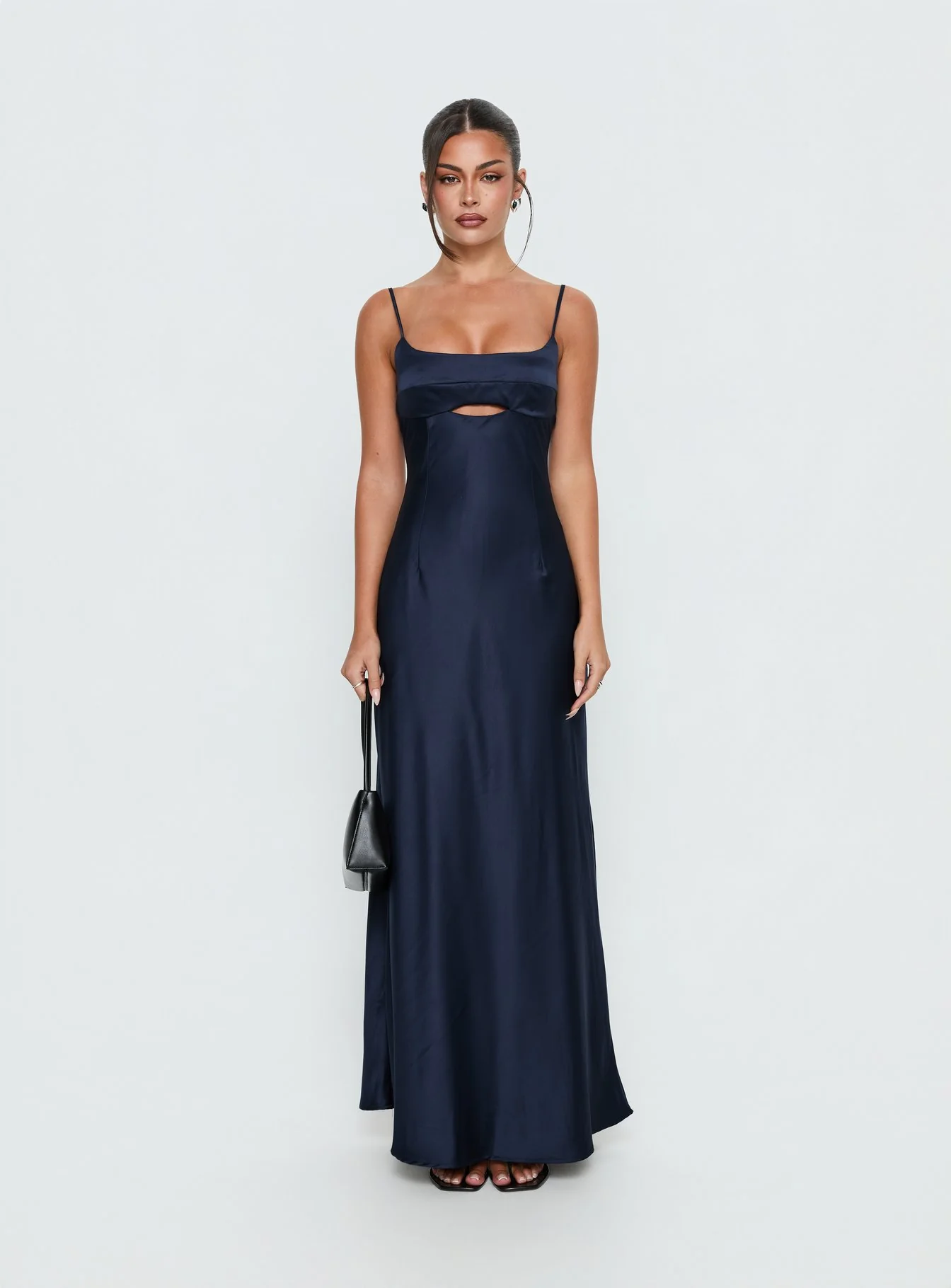 Powell Maxi Dress Navy - Image 7