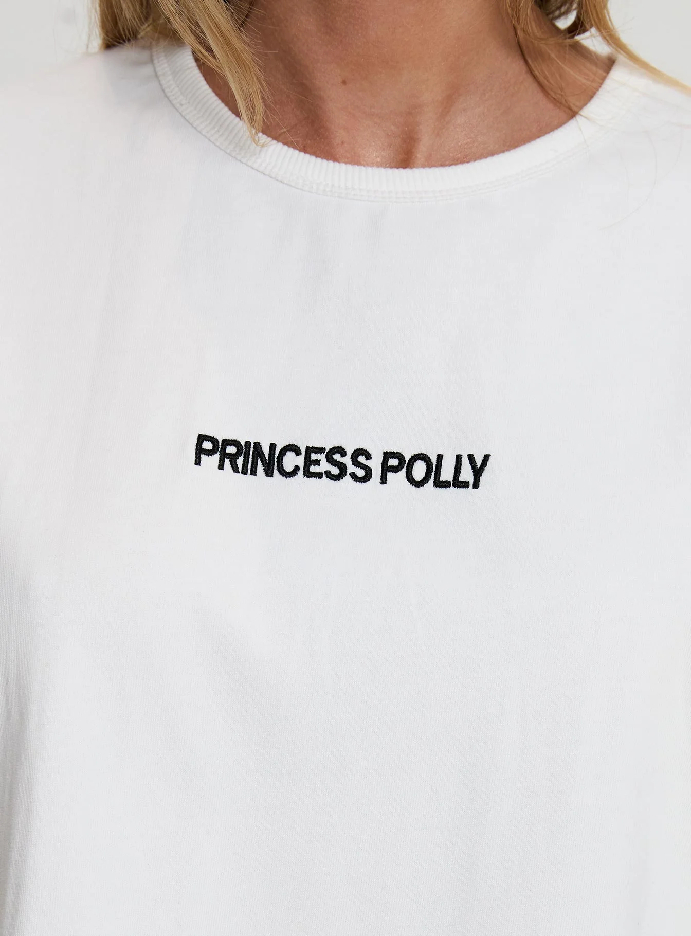Power Play Active Oversized Tee White - Image 6