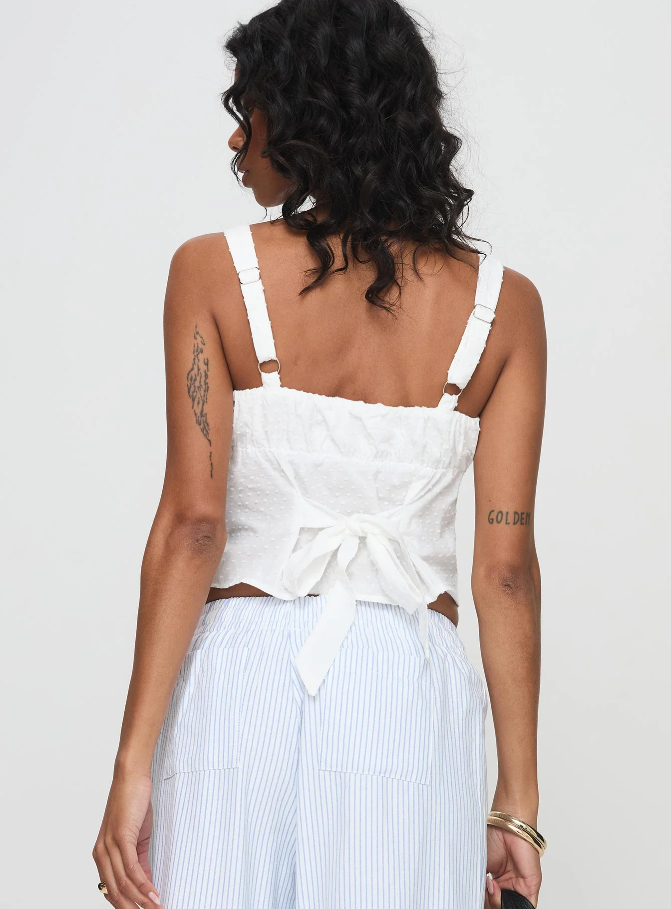 Prevost Cami Top White - Image 5
