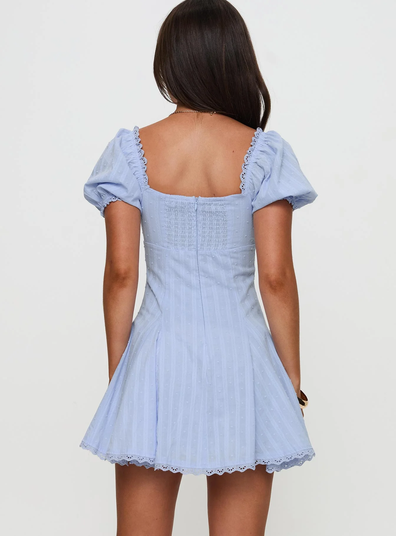 Rabatia Mini Dress Blue - Image 8